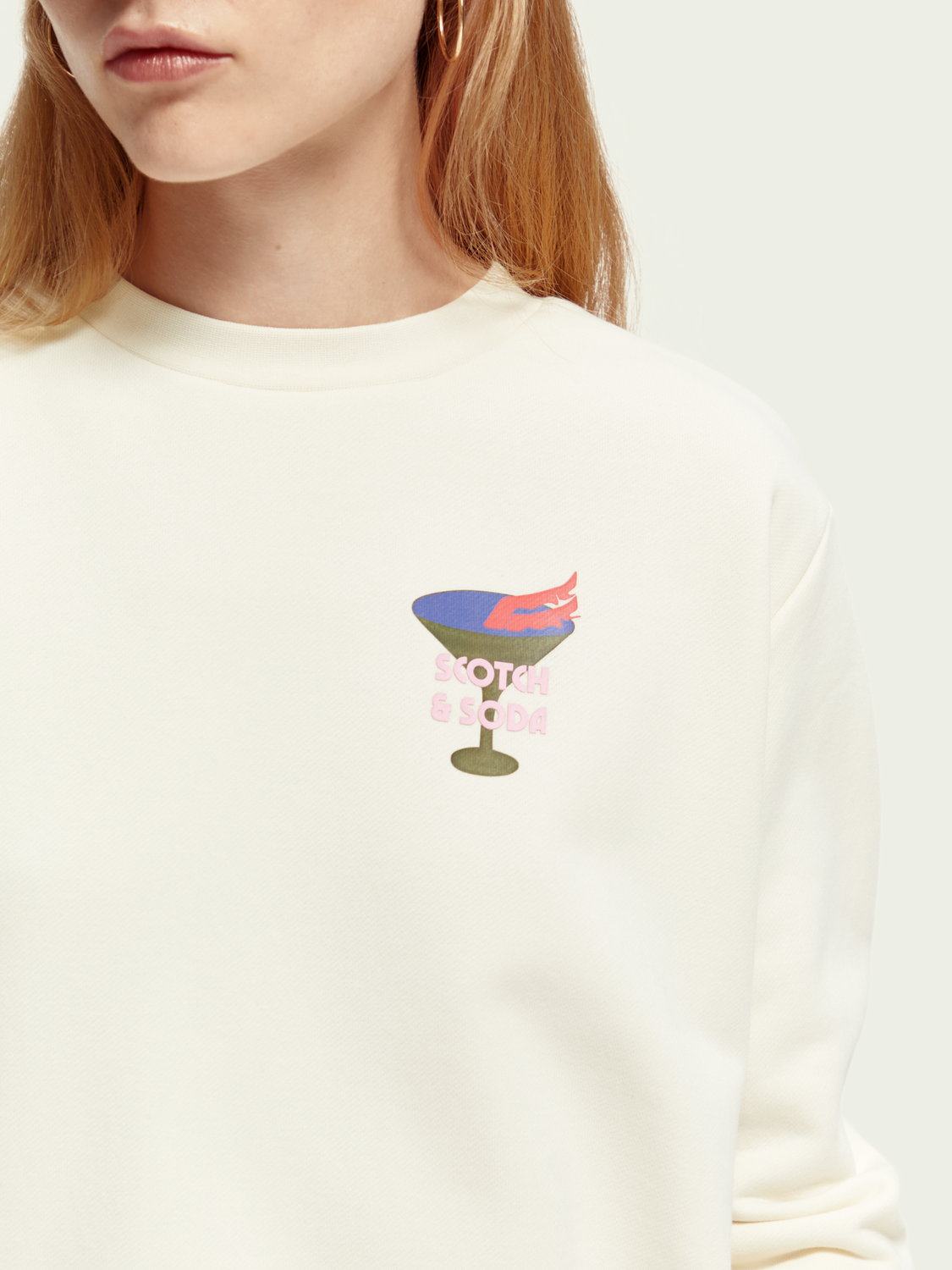 Relaxed Fit Crewneck Sweatshirt