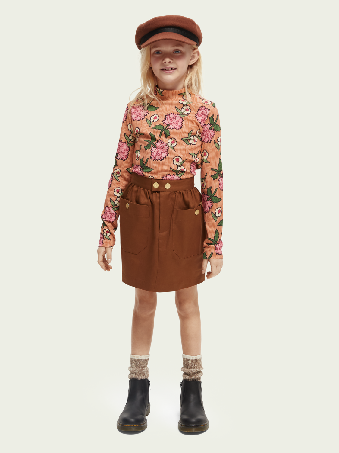 Scotch Soda Outlet | Cargo Inspired Mini Skirt