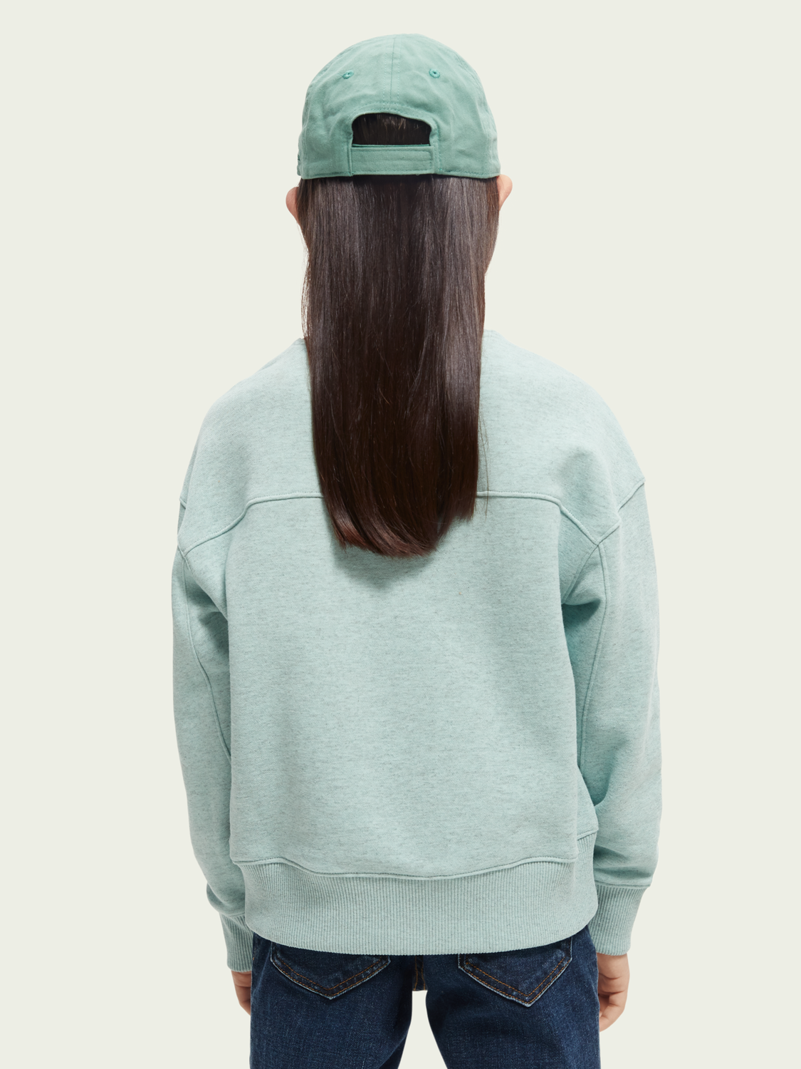 Scotch Soda Outlet | Loose Fit Artwork Crewneck Sweatshirt