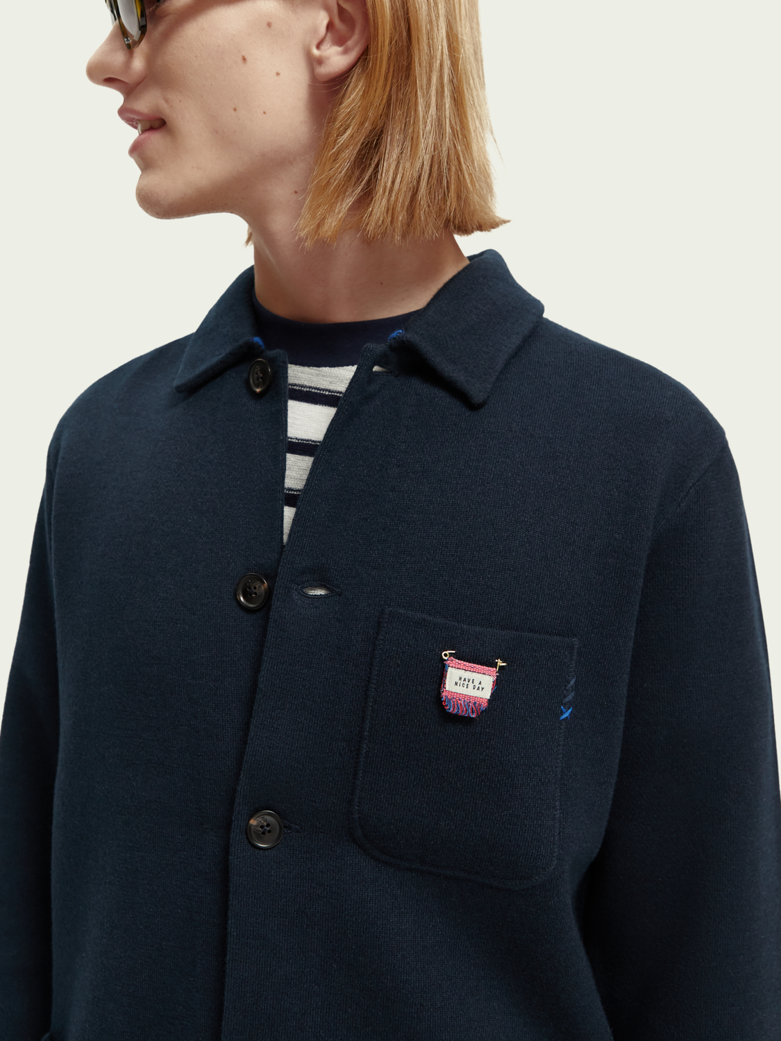 Knitted Cardigan | Scotch And Soda Outlet