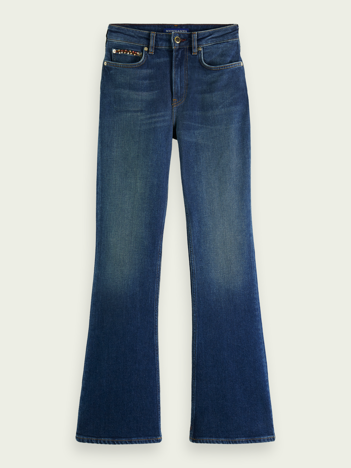 The Charm Flared Organic Cotton Jeans | scotch & soda outlet