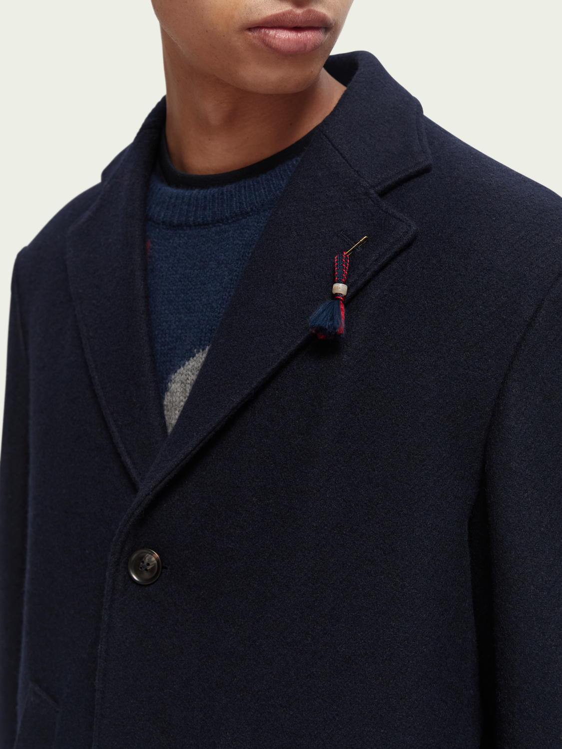 Long-Length Lightweight Overcoat | Scotch And Soda Outlet