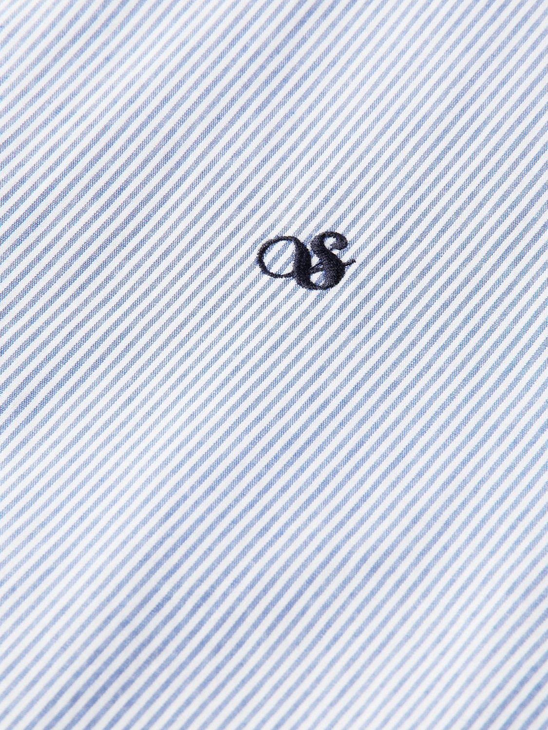 Slim Fit Organic Yarn-Dyed Poplin Shirt | Scotch And Soda Outlet