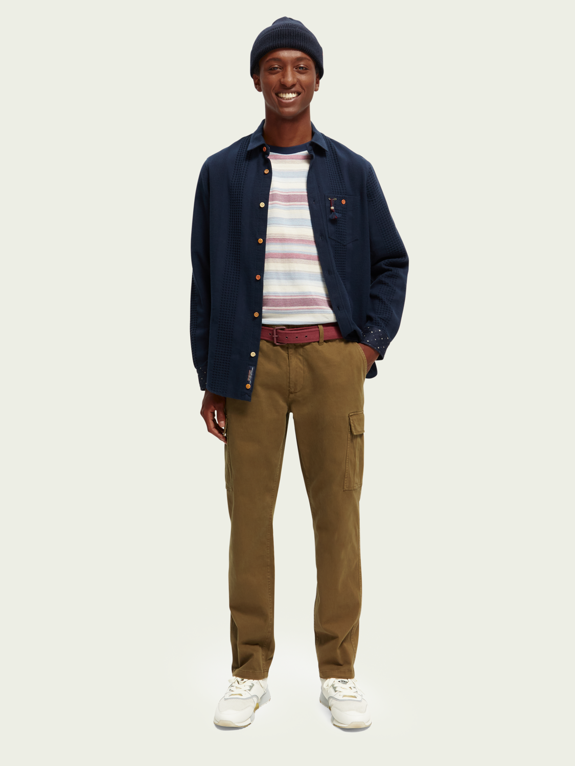 Canvas Tape Belt | Scotch And Soda Outlet