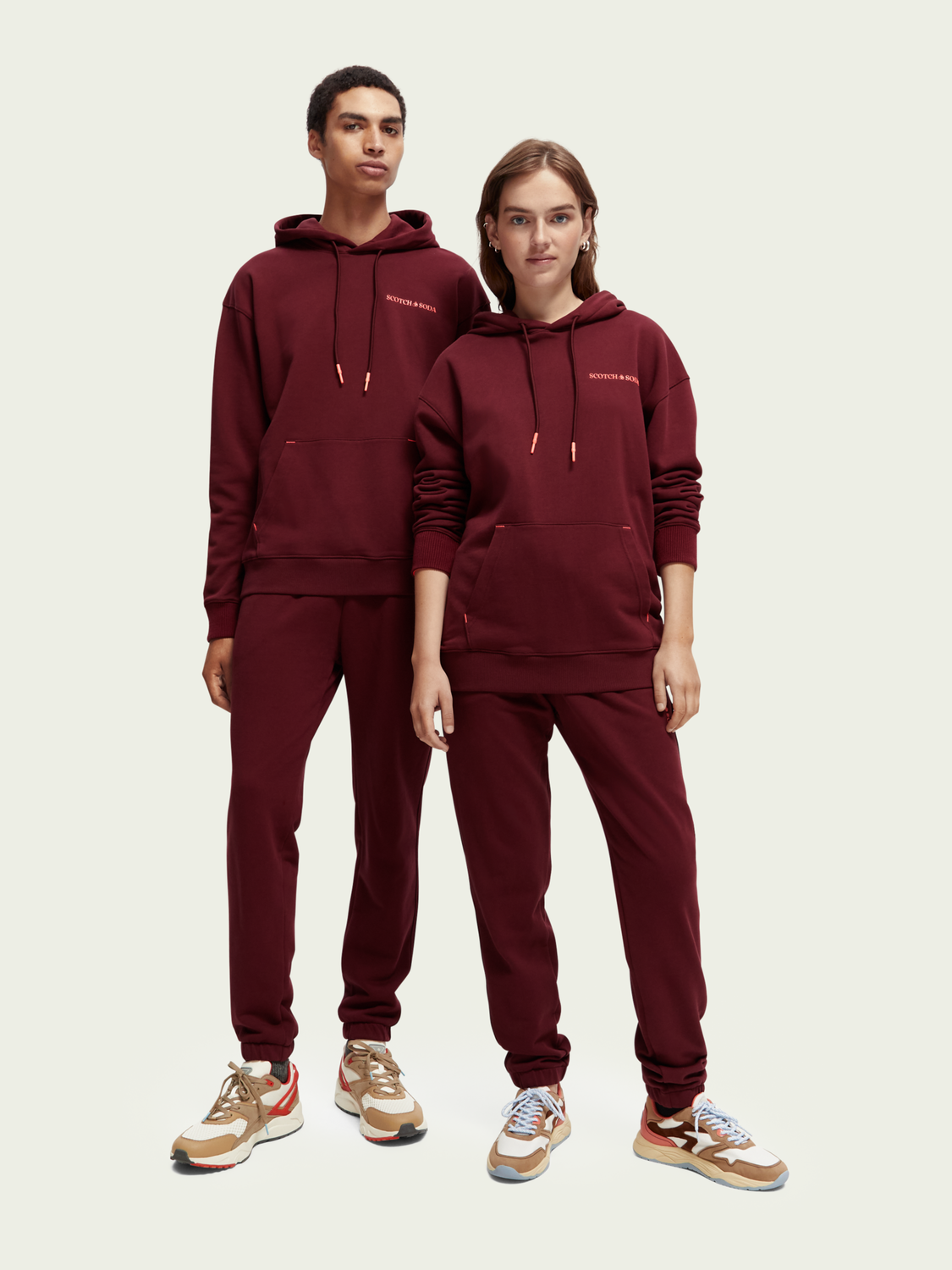 Unisex Organic Cotton Felpa Hoodie | scotch & soda outlet