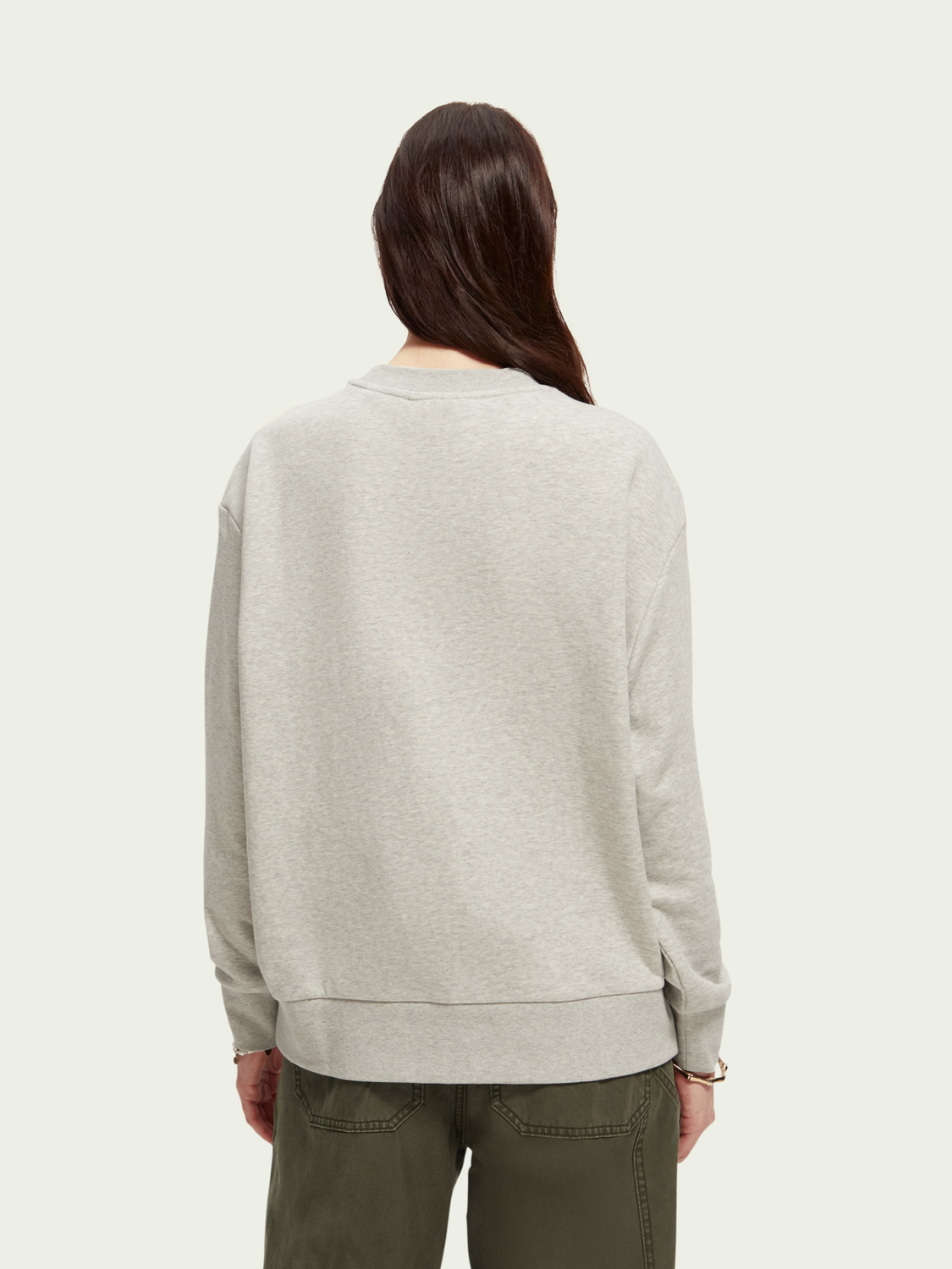 Loose Fit Artwork Crewneck Sweatshirt | scotch & soda outlet