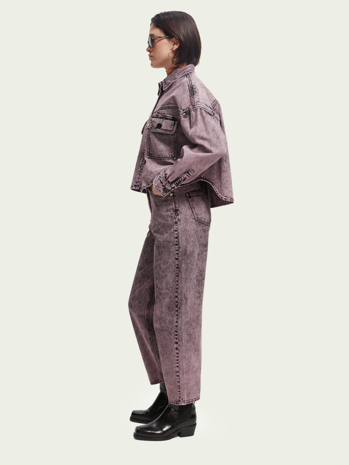 Washed Denim Overshirt | scotch & soda outlet