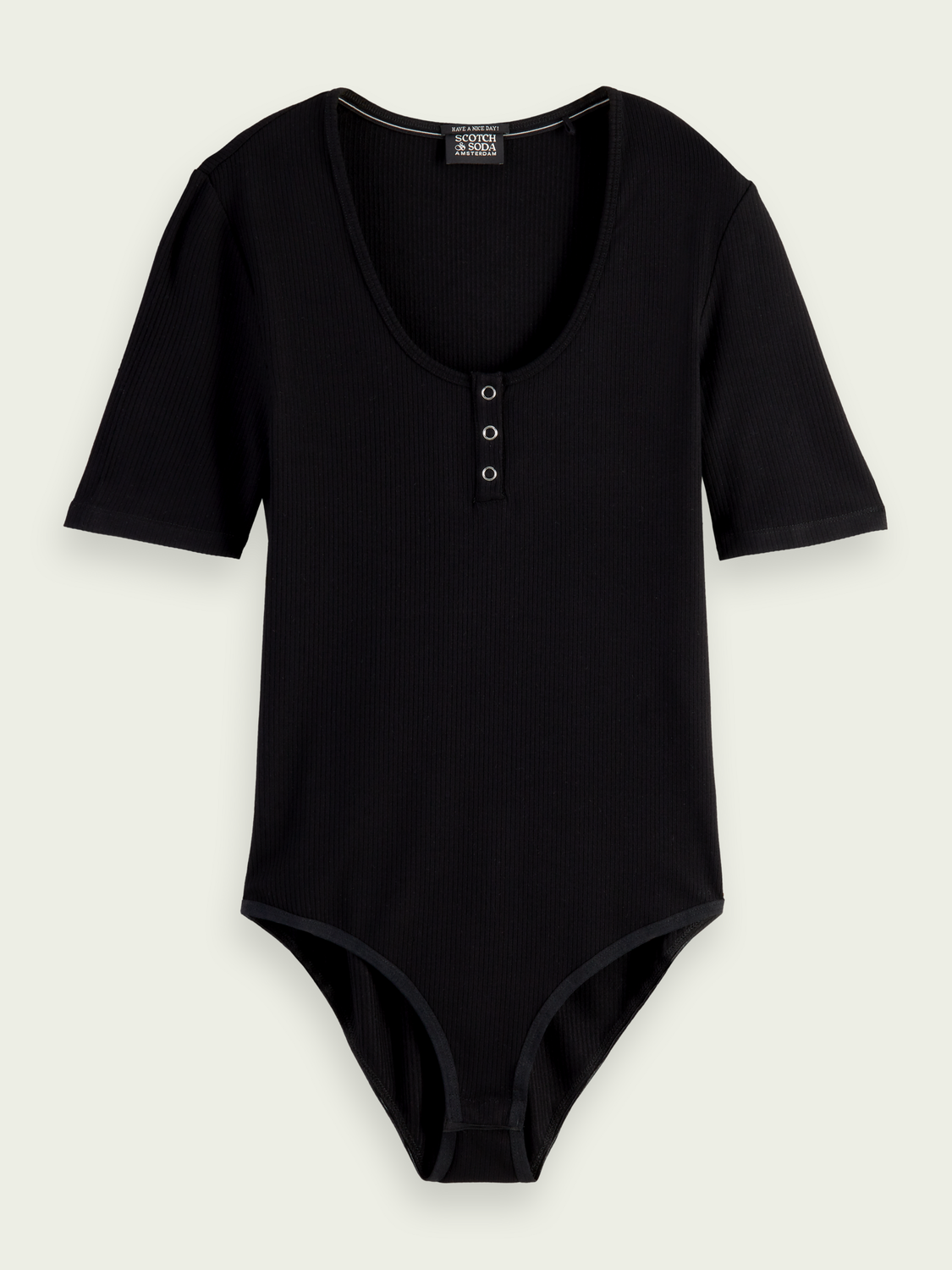 Scoop Neck Bodysuit | scotch & soda outlet
