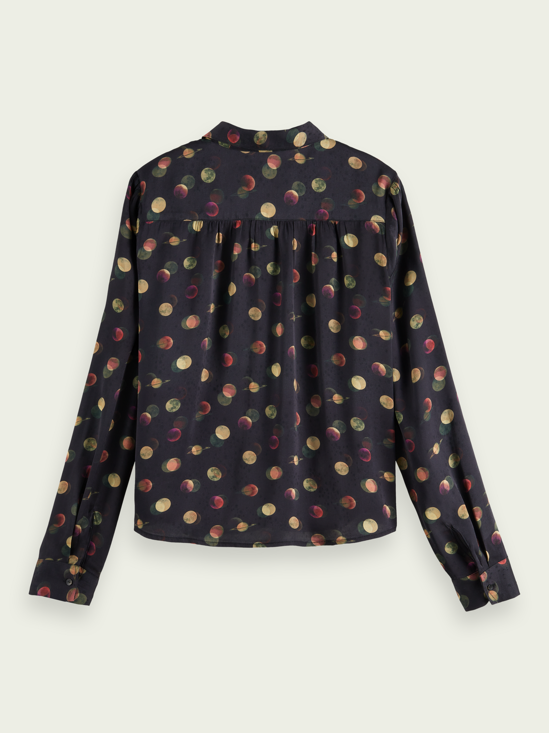 Slim Fit Jacquard Shirt | scotch & soda outlet