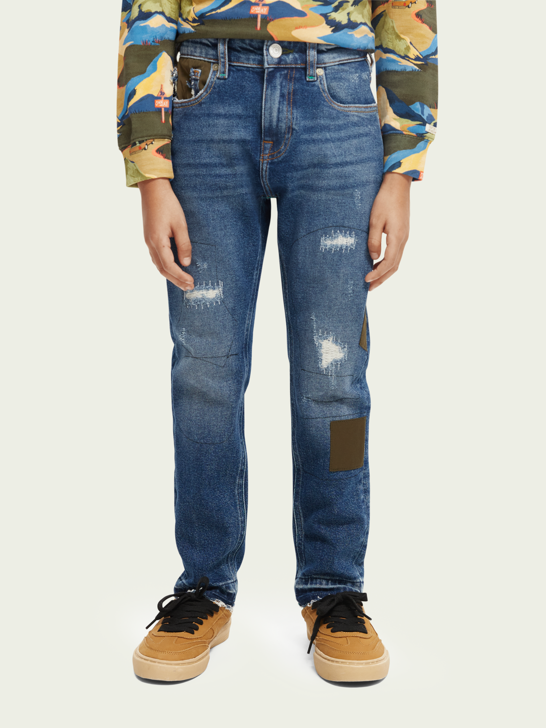 Scotch Soda Outlet | The Dean Loose Tapered-Fit Jeans
