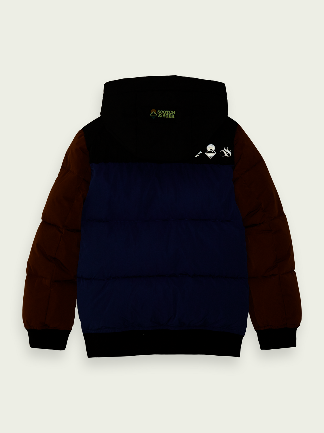 Hooded Water-Repellent Puffer Jacket