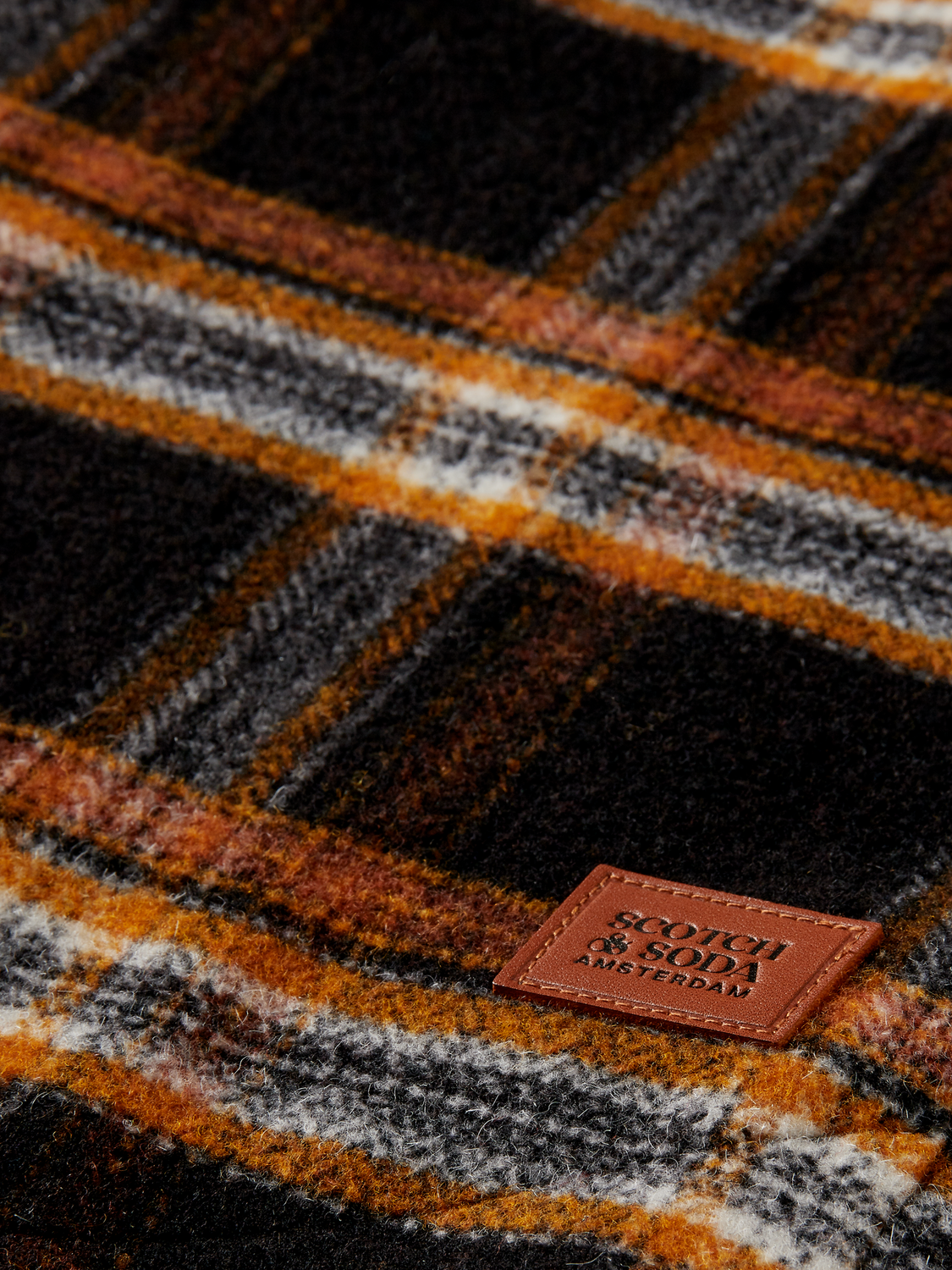 Checked Shirt Jacket | scotch & soda outlet