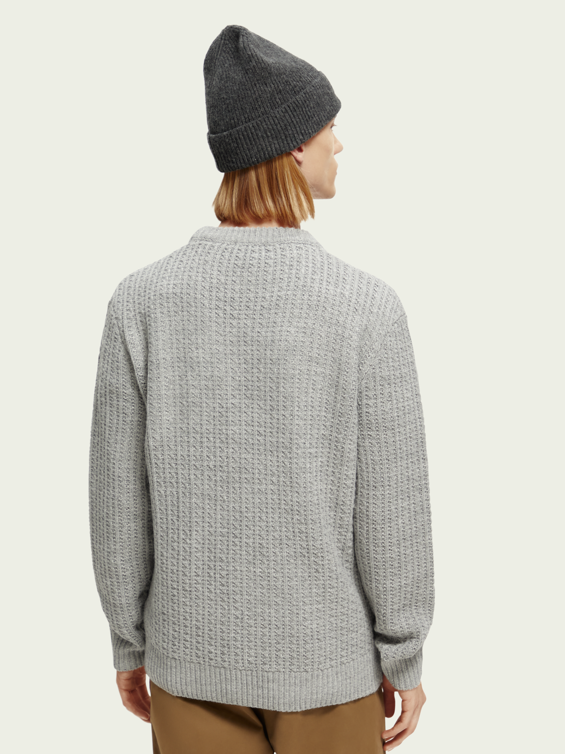 Structured Knit Sweater | Scotch And Soda Outlet
