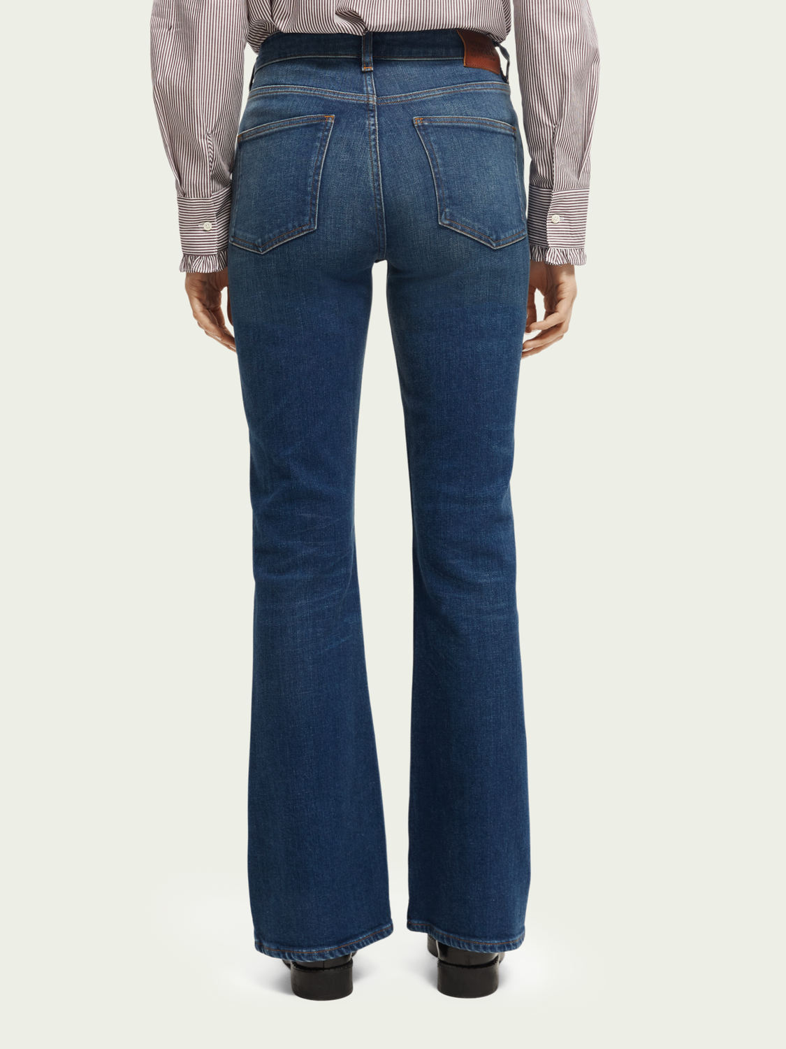 The Charm Flared Organic Cotton Jeans | scotch & soda outlet