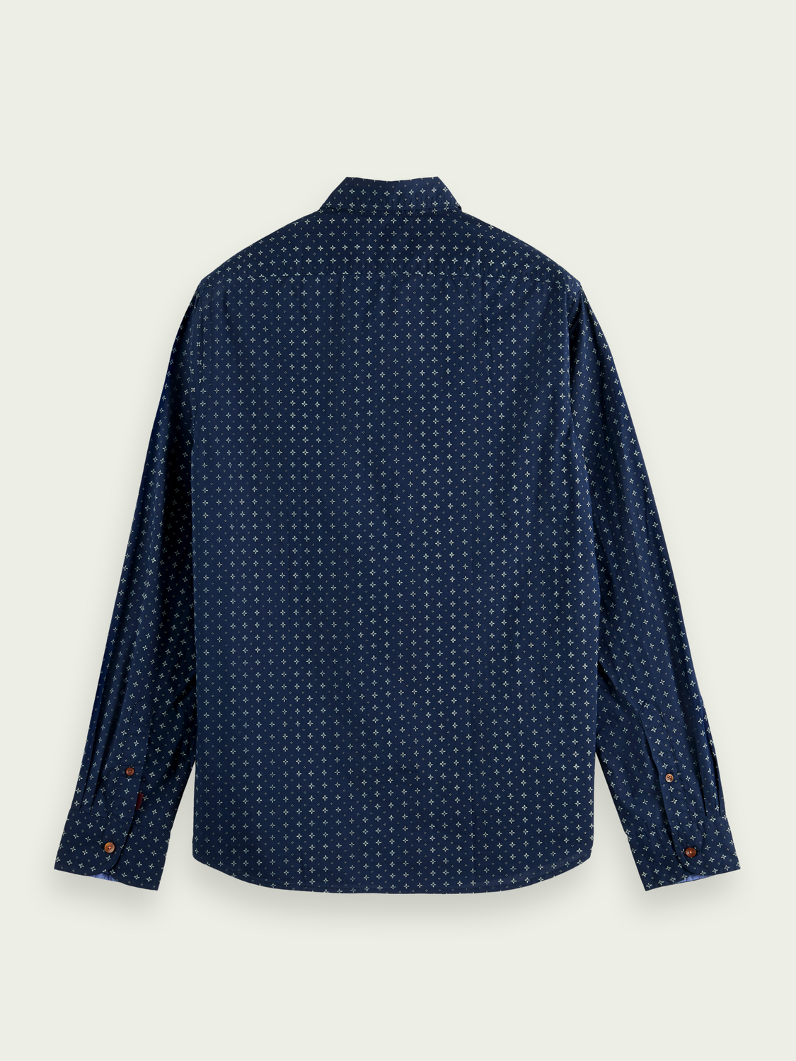 Slim Fit Printed Poplin Shirt | Scotch And Soda Outlet