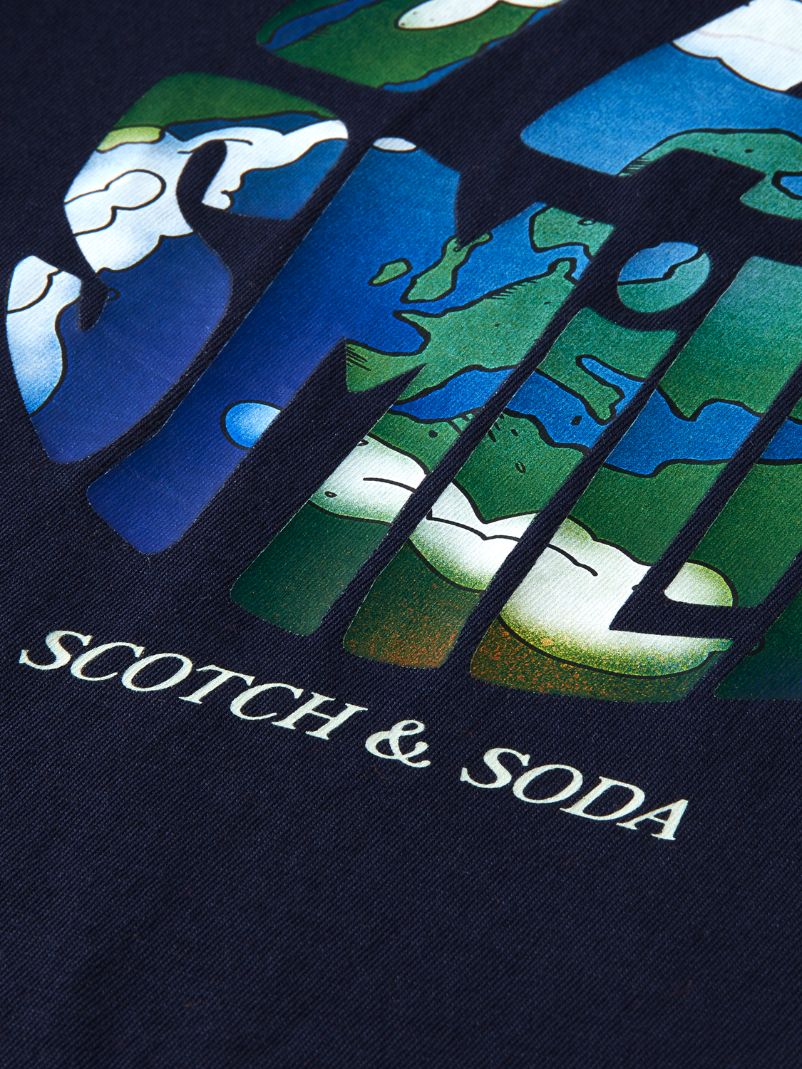 Regular-Fit Organic Cotton Artwork T-Shirt