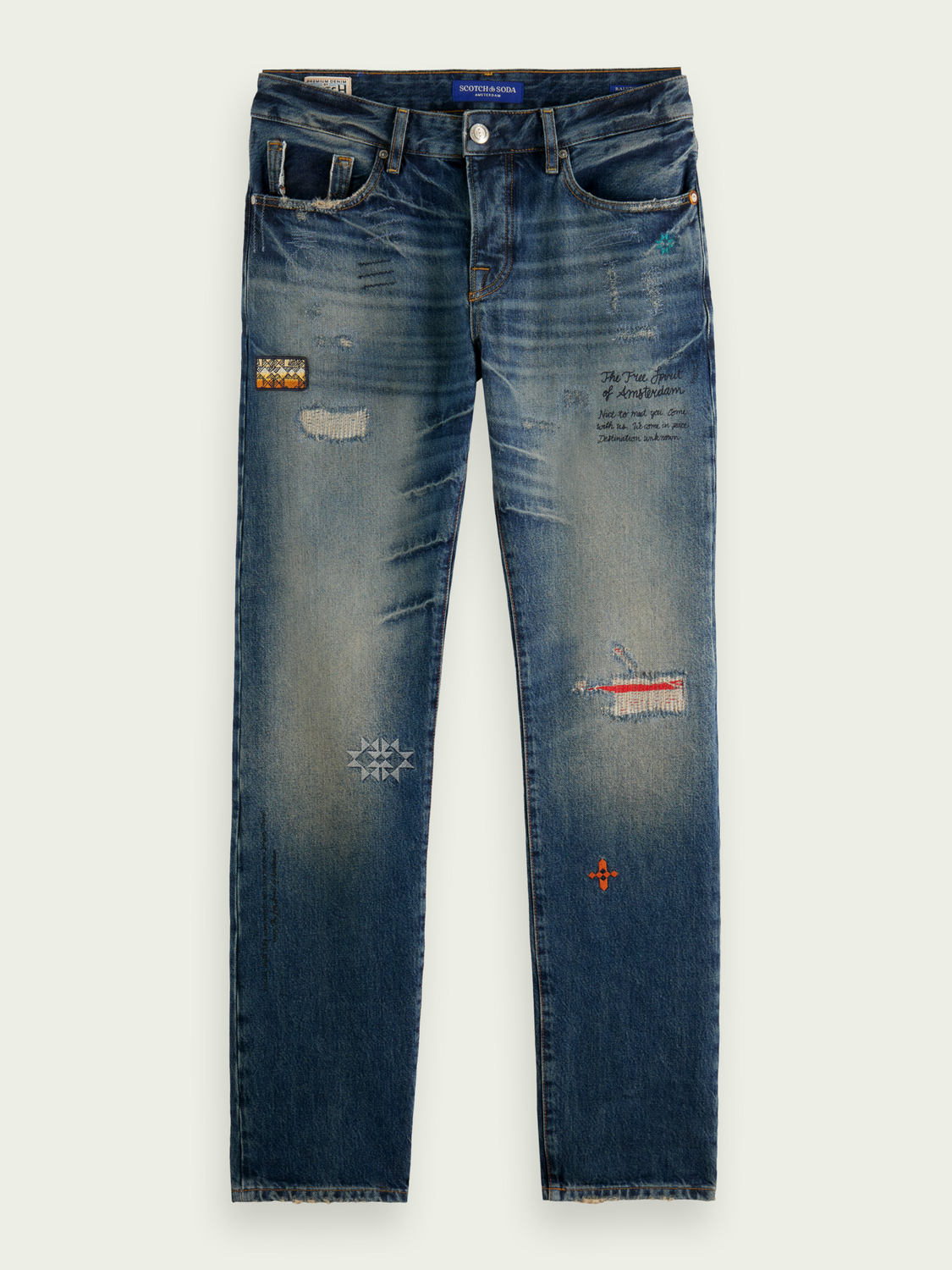 Ralston Premium Organic Cotton Jeans - Go Rogue | Scotch And Soda Outlet