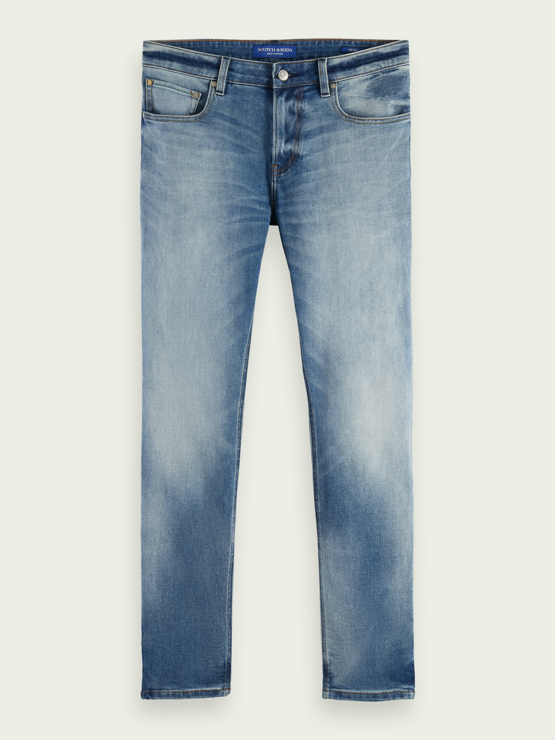 The Skim Super-Slim Fit Jeans - Faded Touch | Scotch And Soda Outlet