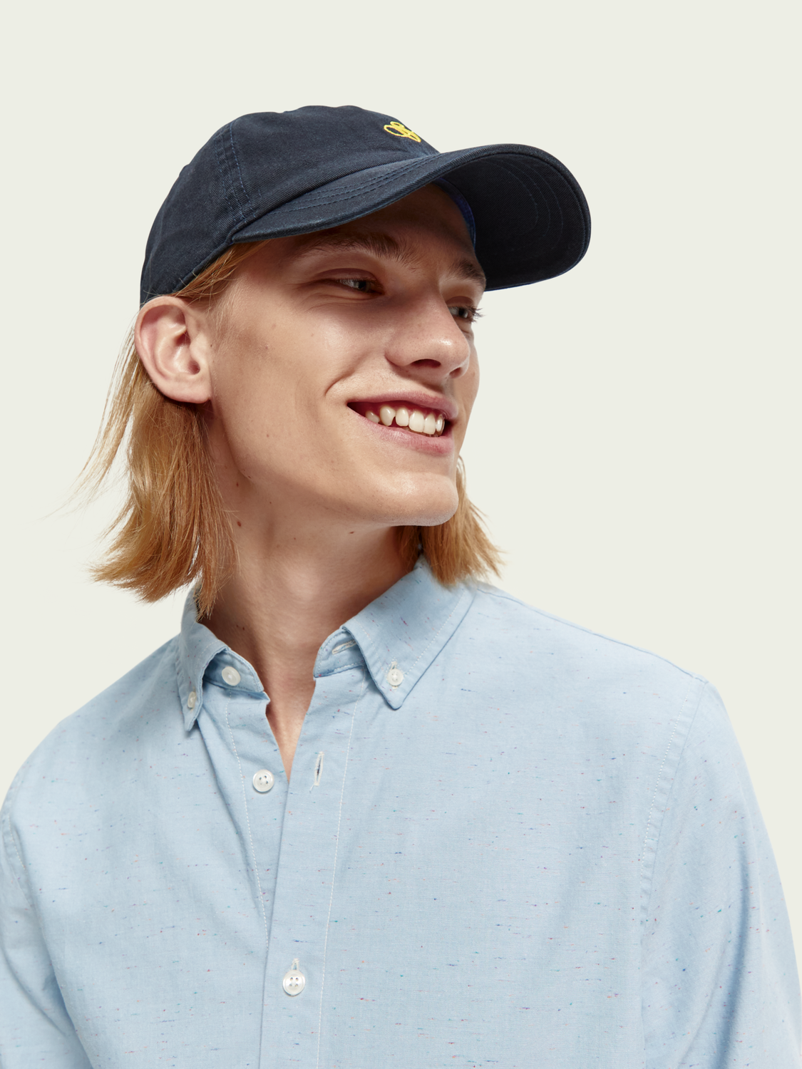 Cotton Twill Embroidered Cap | scotch & soda outlet