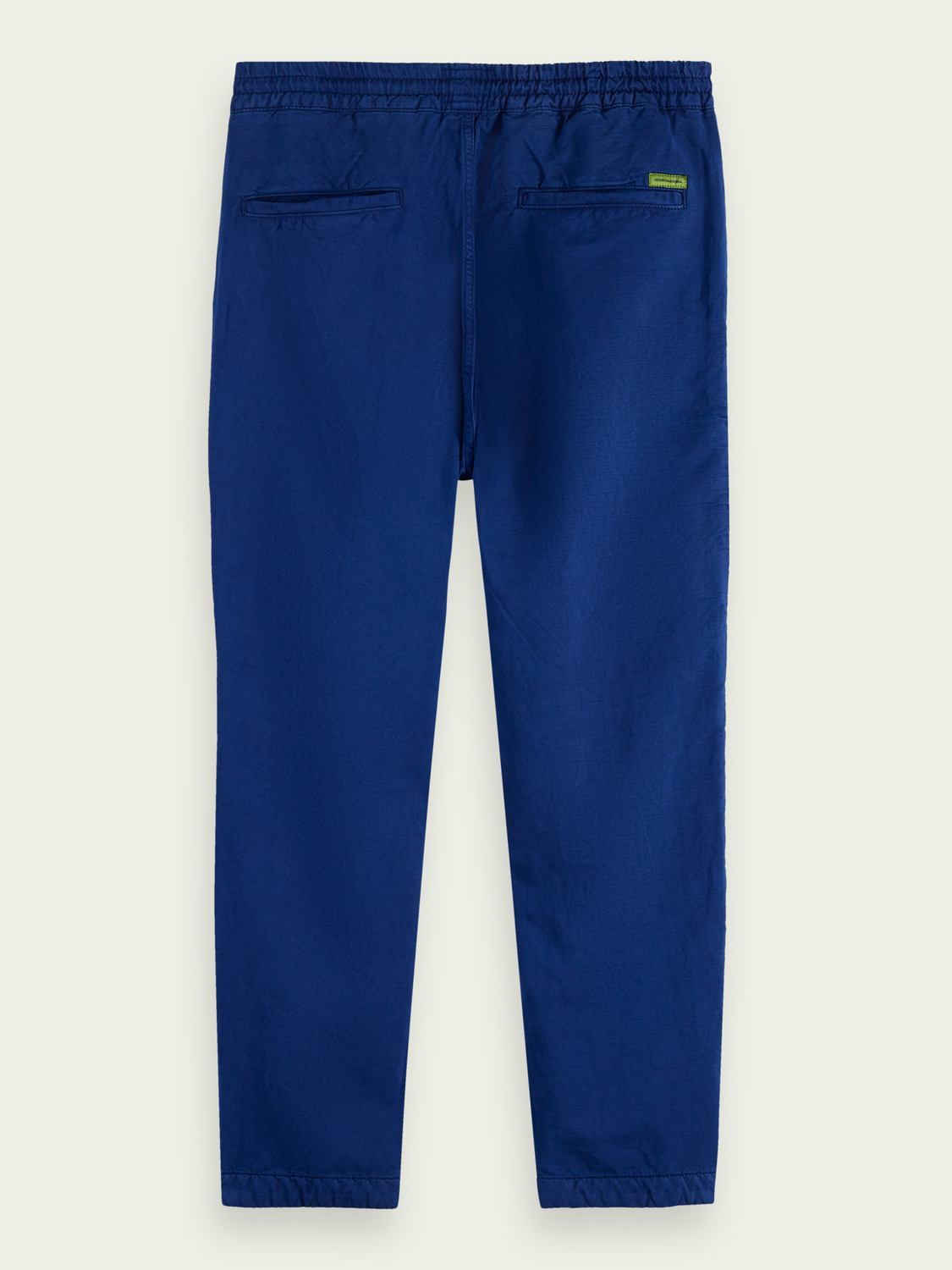 Fave Regular Tapered Fit Linen Blended Garment-Dyed Jogger | Scotch And Soda Outlet
