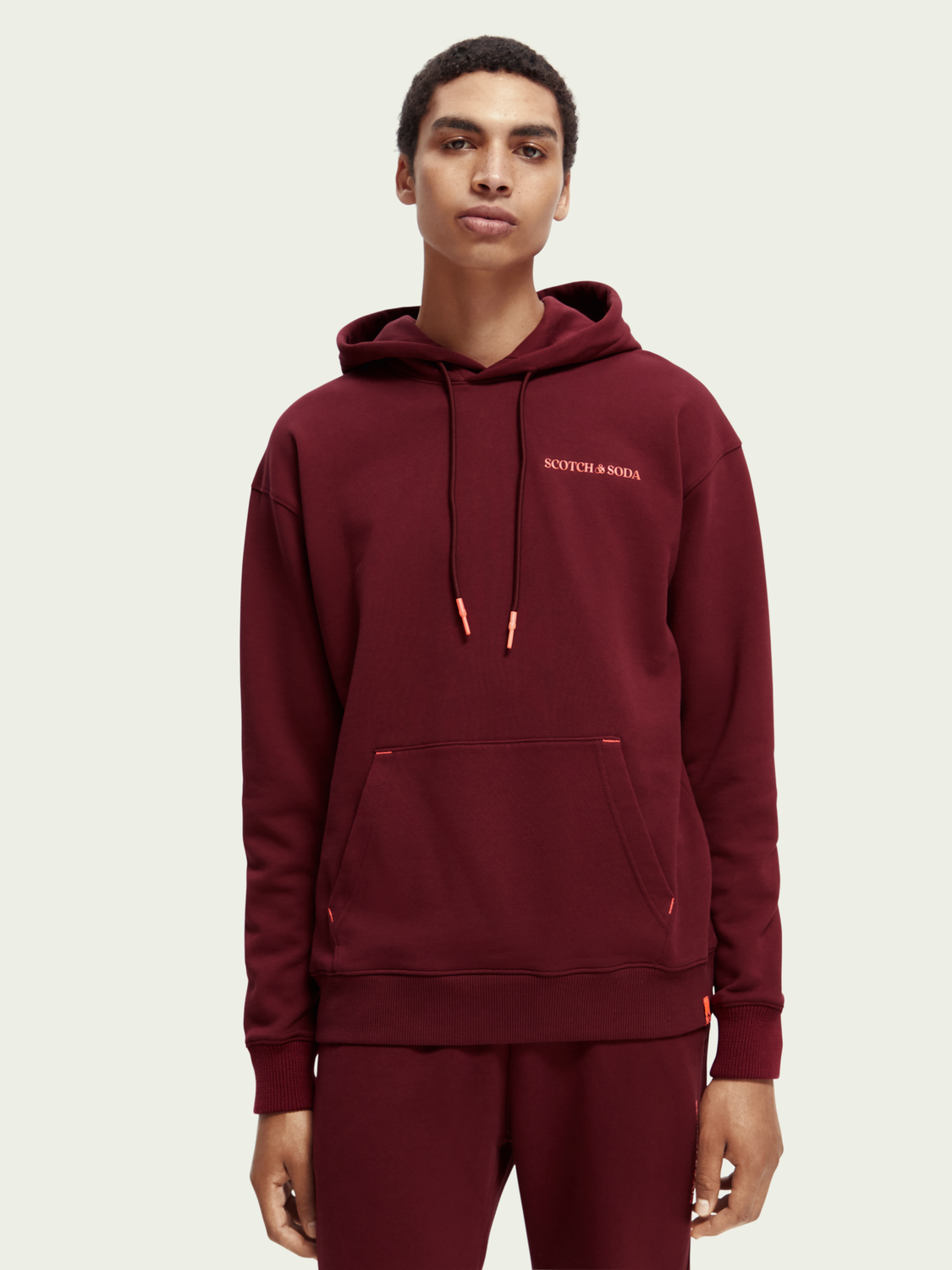 Unisex Organic Cotton Felpa Hoodie | scotch & soda outlet
