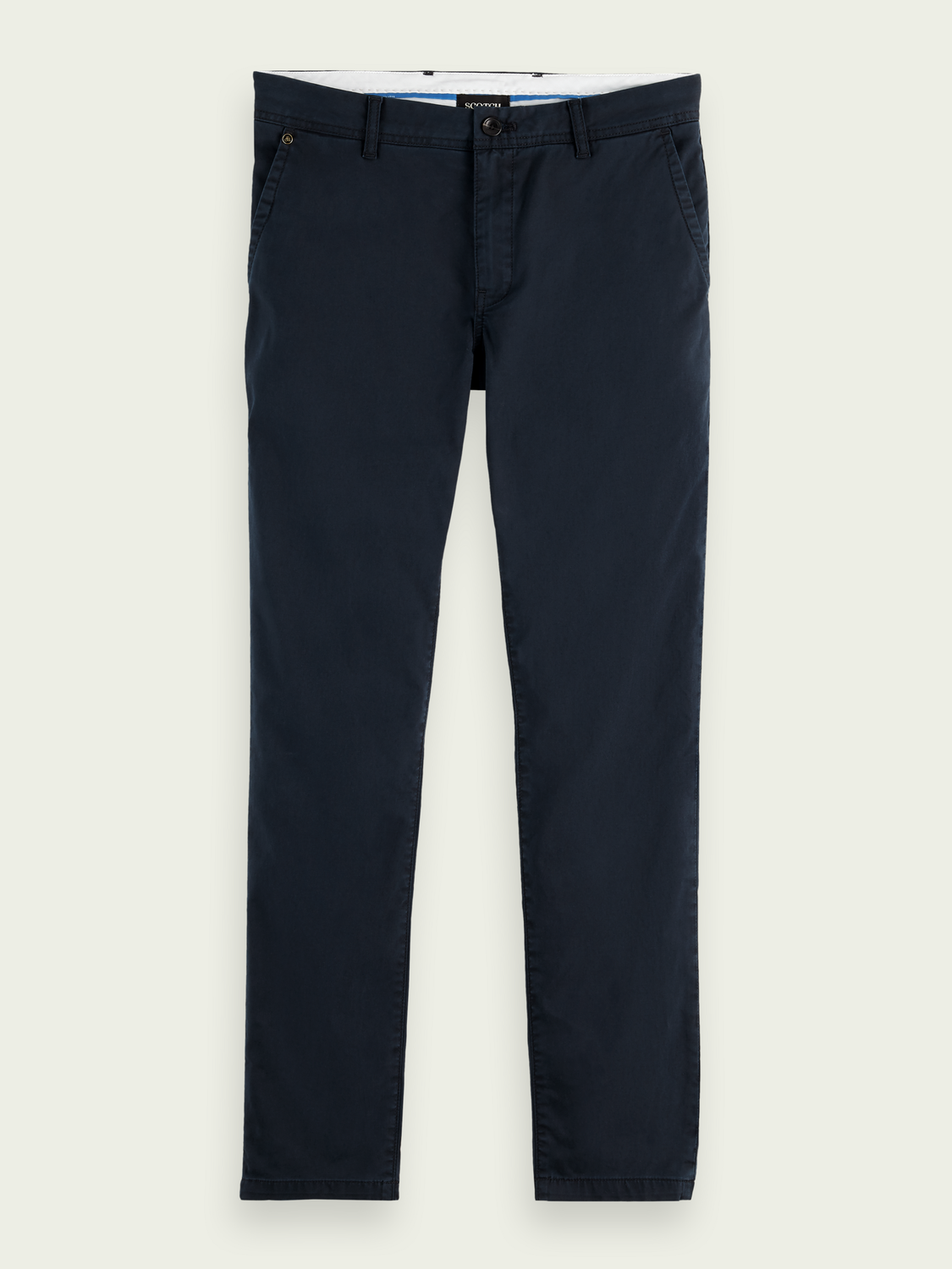 Mott Super-Slim Fit Organic Cotton Chino | Scotch And Soda Outlet
