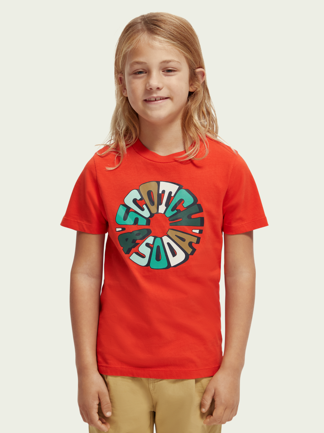 Regular Fit Artwork Logo Organic T-Shirt