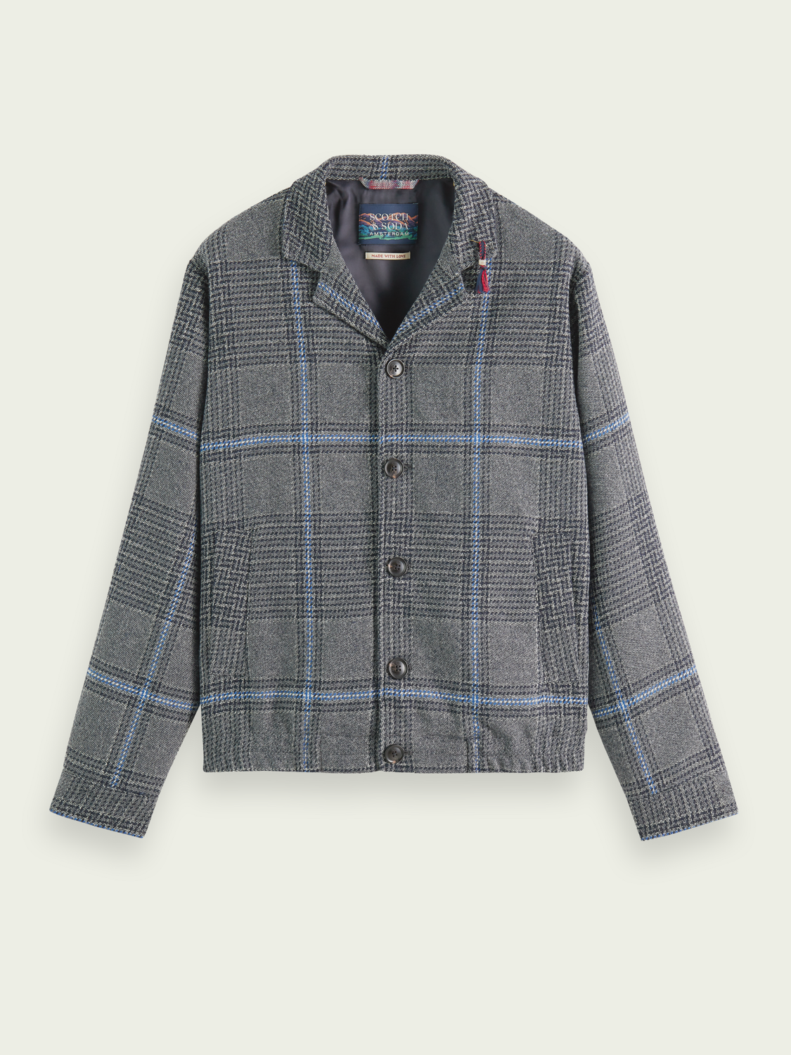 Checked Blouson | Scotch And Soda Outlet