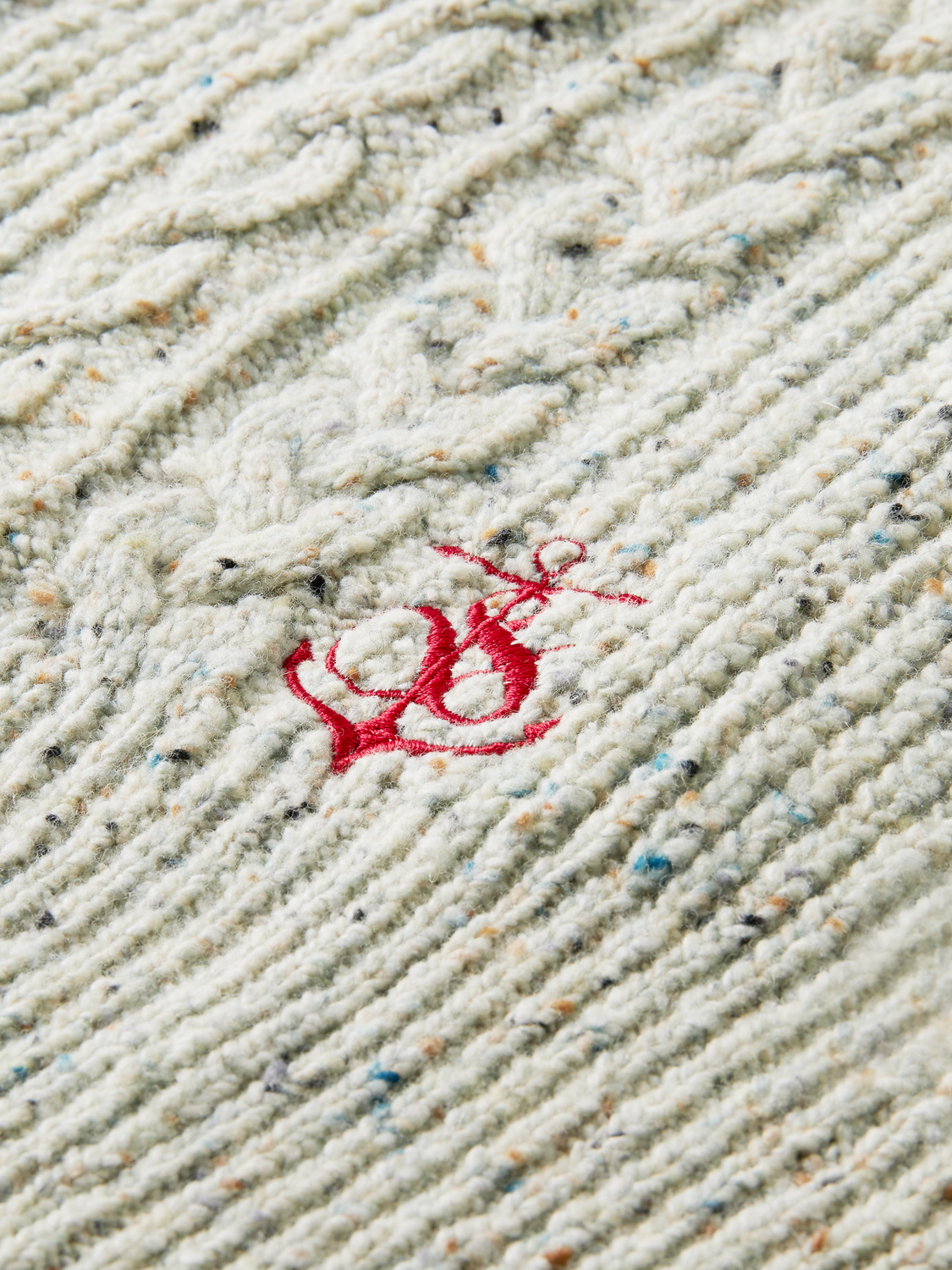 Cable Knit Wool-Blended Sweater | Scotch And Soda Outlet