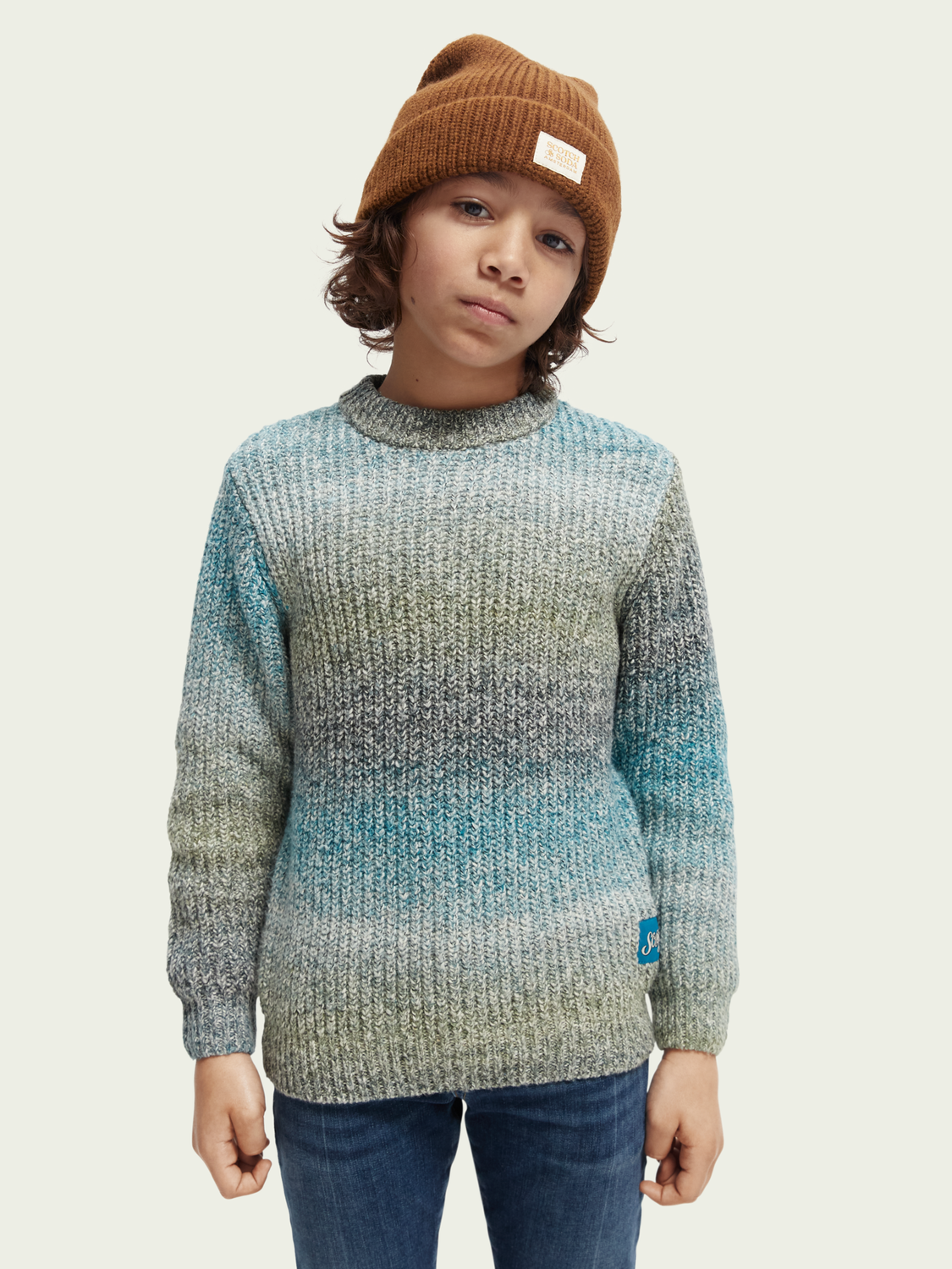 Gradient Crewneck Sweater
