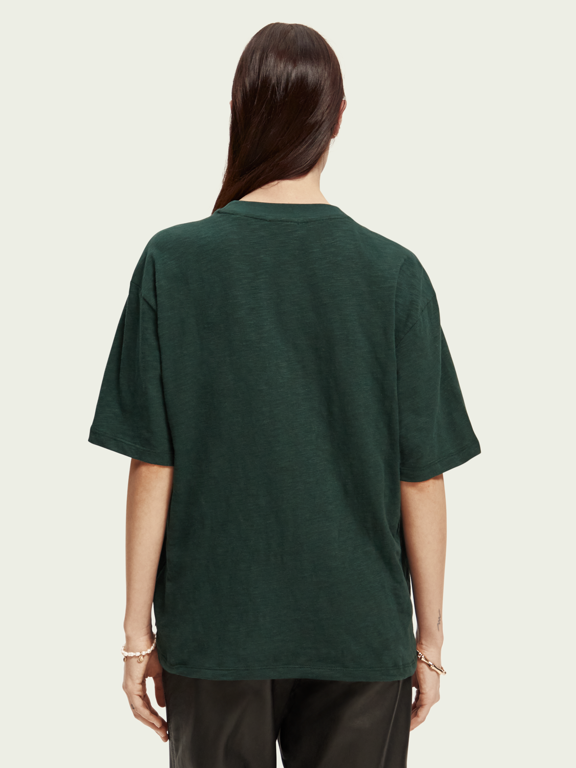 Loose Fit Organic Cotton Graphic T-Shirt | scotch & soda outlet