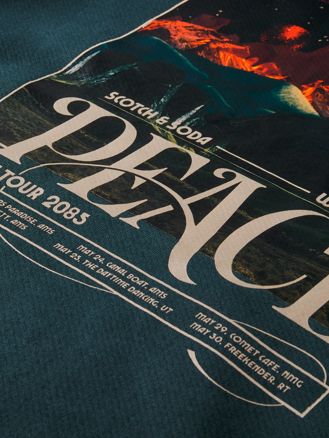 Artwork Felpa Hoodie | Scotch And Soda Outlet