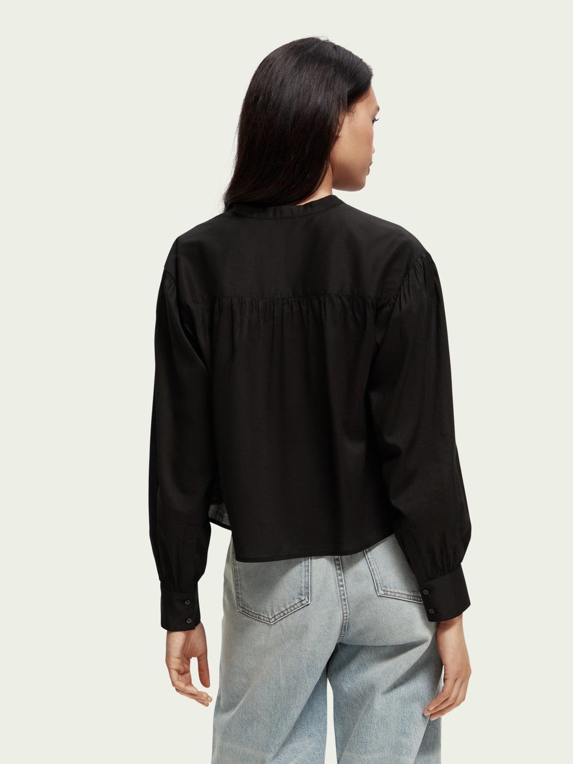 Gathered Shirt | scotch & soda outlet