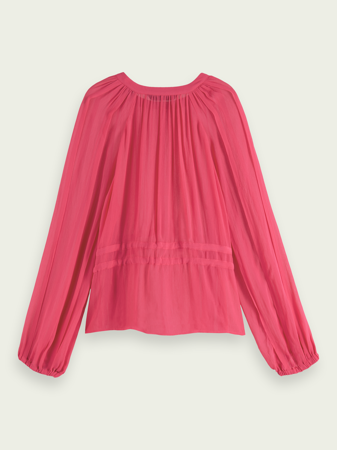 Lightweight Double-Tie Blouse | scotch & soda outlet