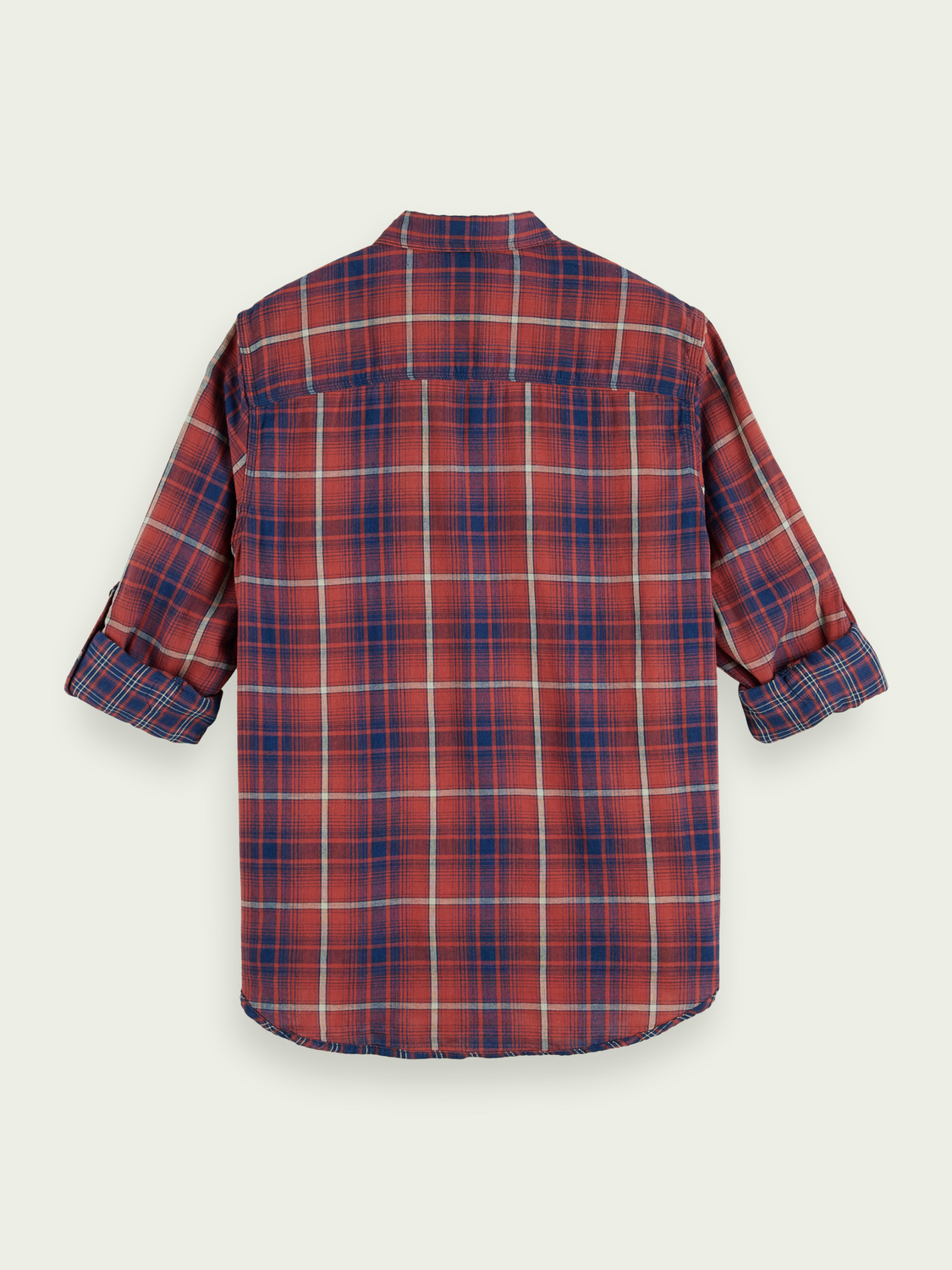 Regular-Fit Checked Flannel Shirt | Scotch And Soda Outlet