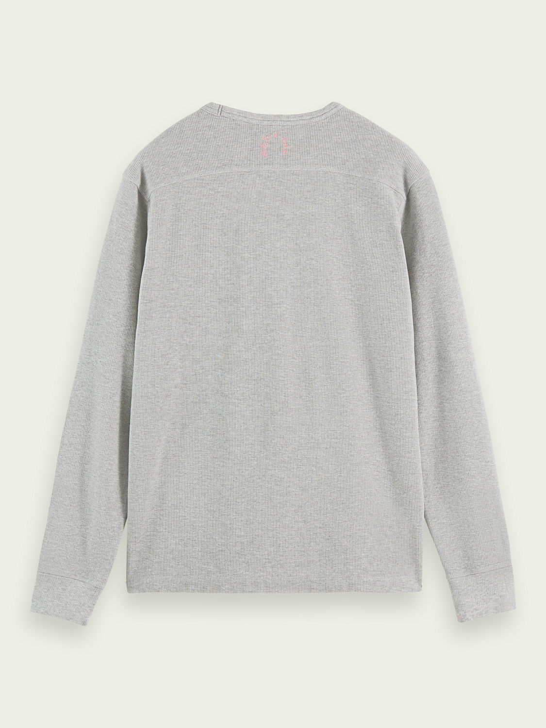 Structured Organic Cotton Waffle T-Shirt | Scotch And Soda Outlet