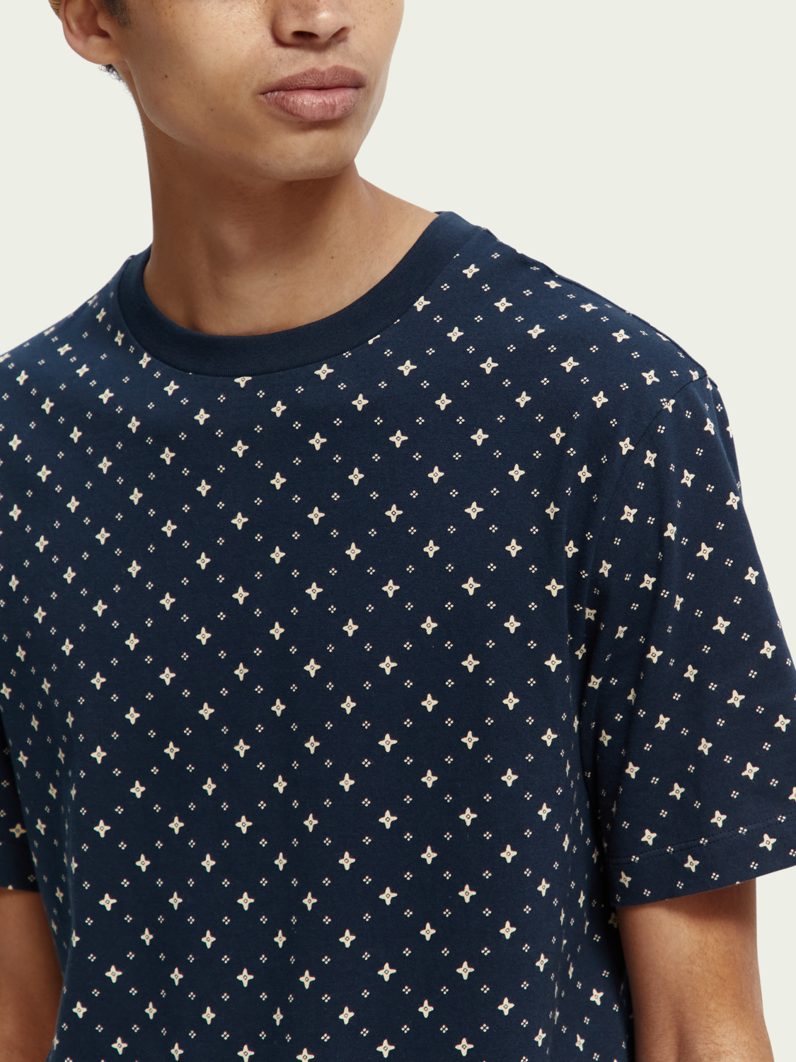 Printed Jersey T-Shirt | Scotch And Soda Outlet