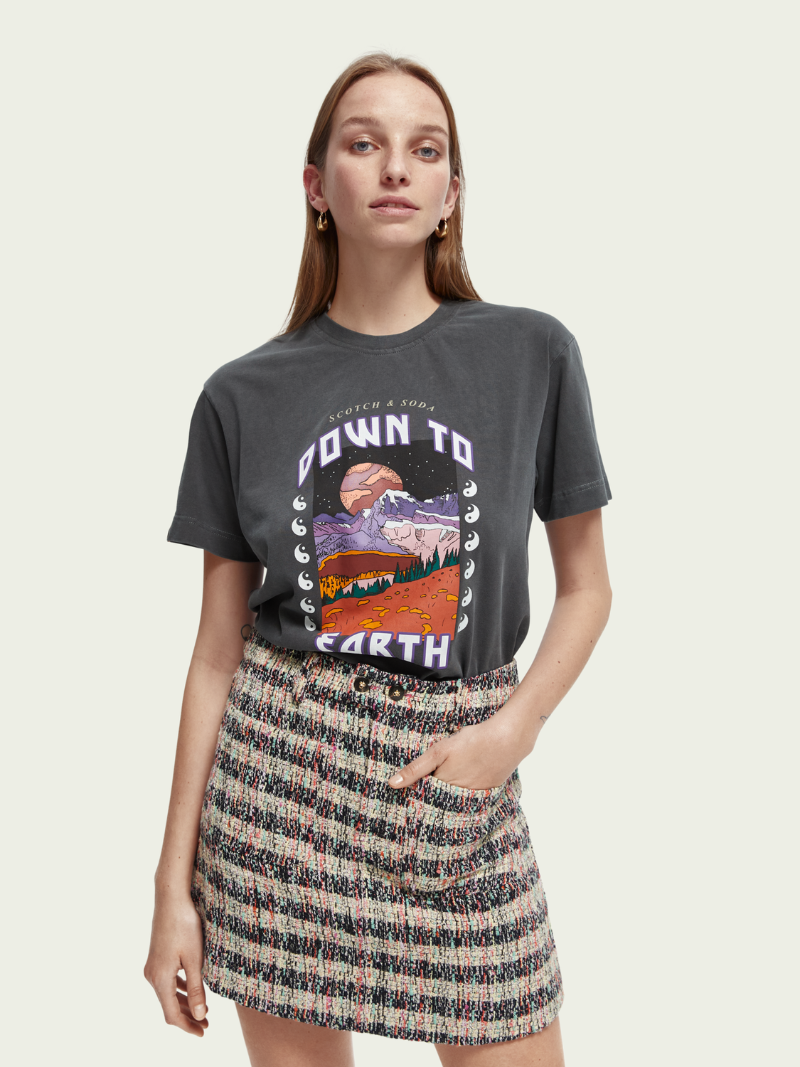 Loose-Fit Organic Cotton Graphic T-Shirt