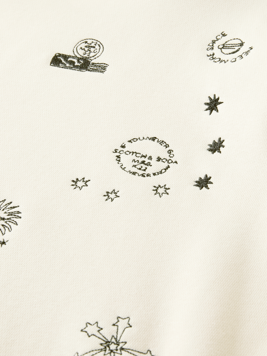 Regular Fit Artwork Hoodie | scotch & soda outlet