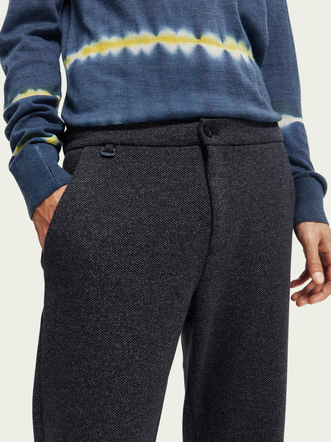 Slim Fit Elasticated Waistband Chino | Scotch And Soda Outlet