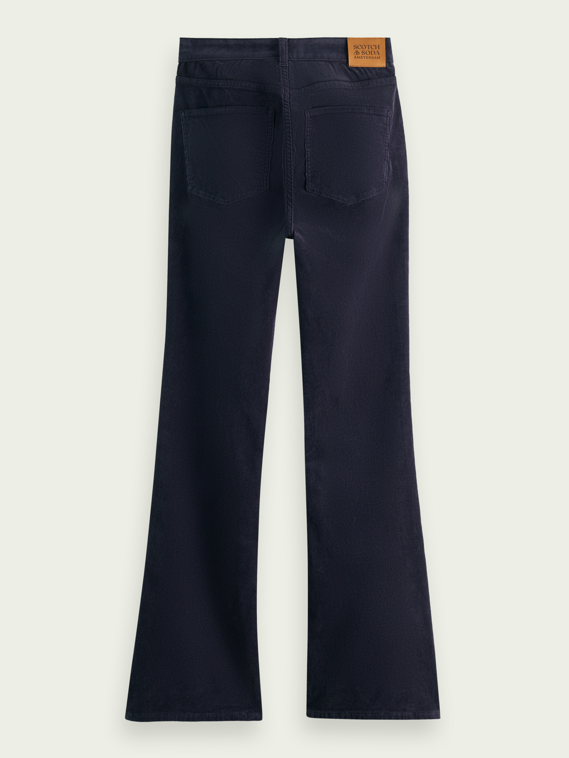 The Charm Garment-Dyed Corduroy Flare | scotch & soda outlet