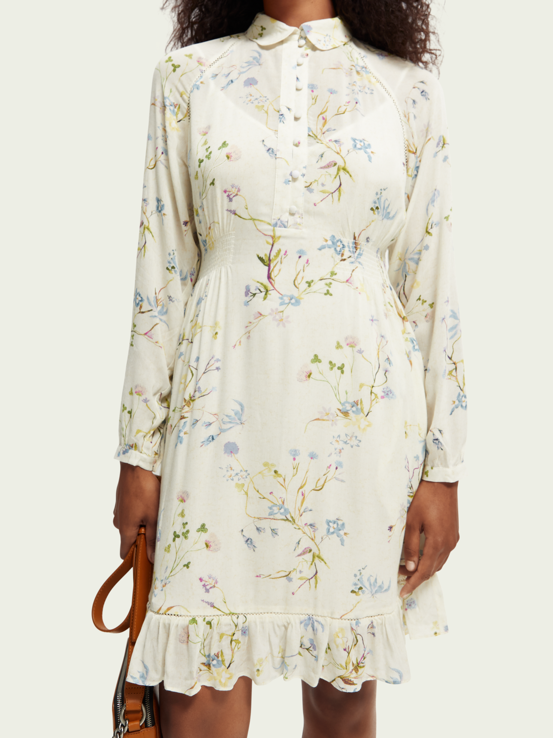 Raglan Printed Dress | scotch & soda outlet