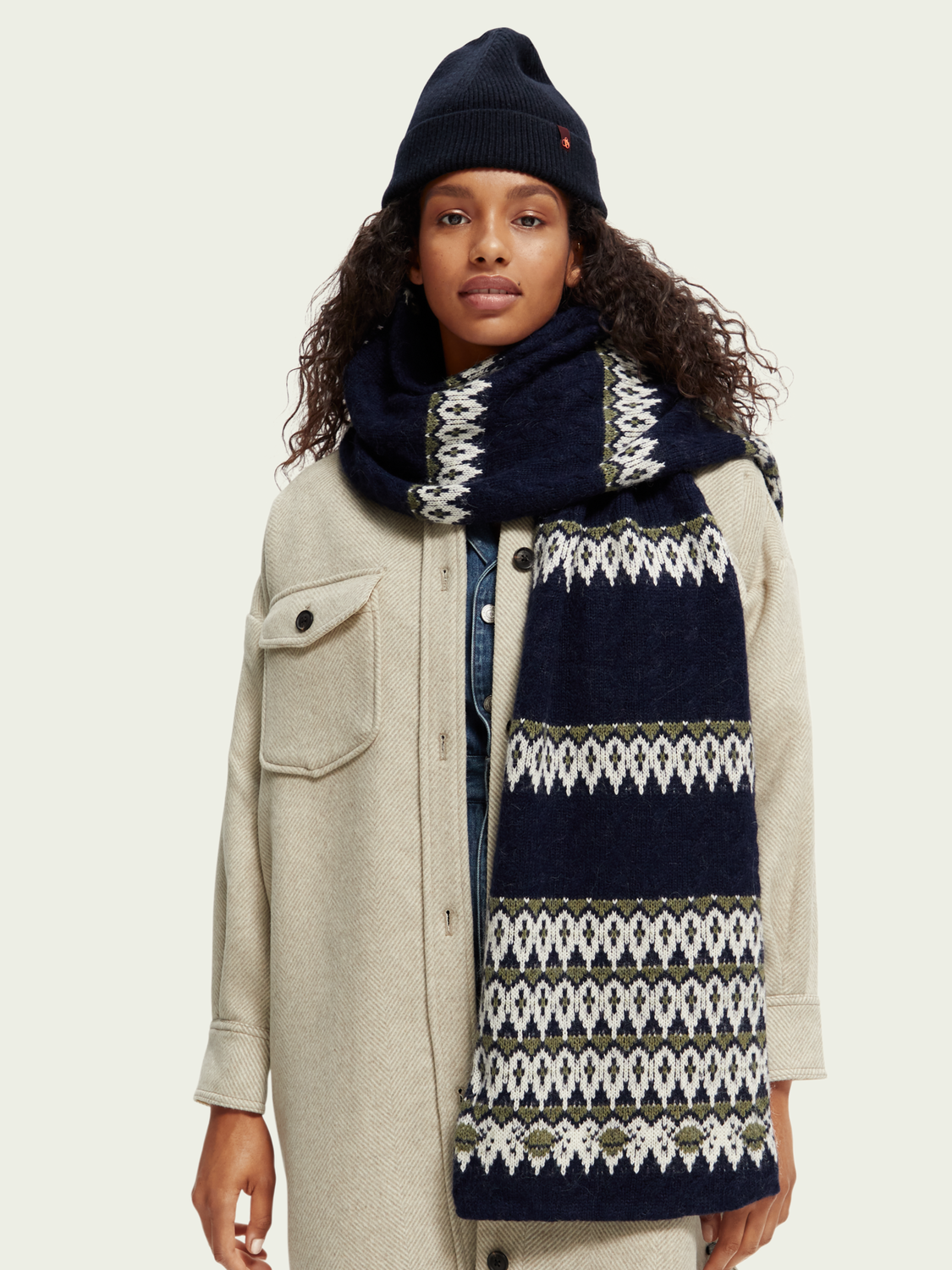 Knitted Scarf | scotch & soda outlet