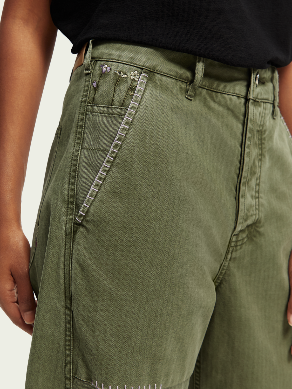 The Pip Boyfriend Fit Organic Cotton Chino | scotch & soda outlet