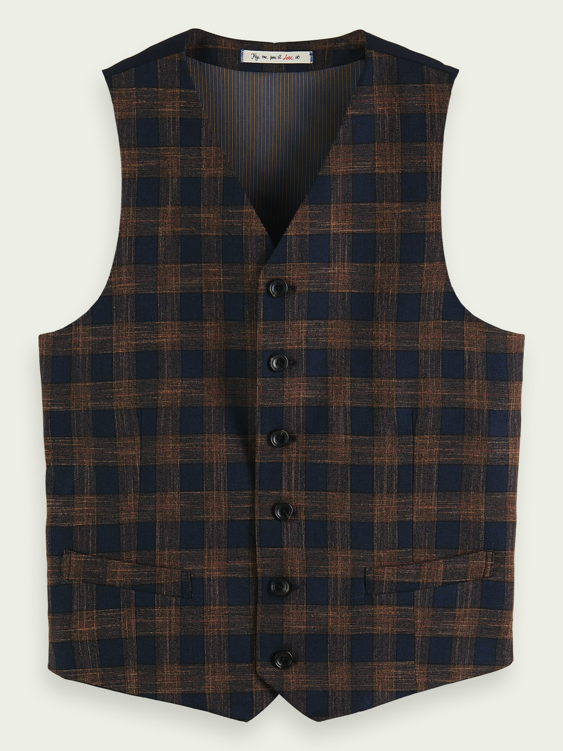 Yarn-Dyed Gilet | Scotch And Soda Outlet