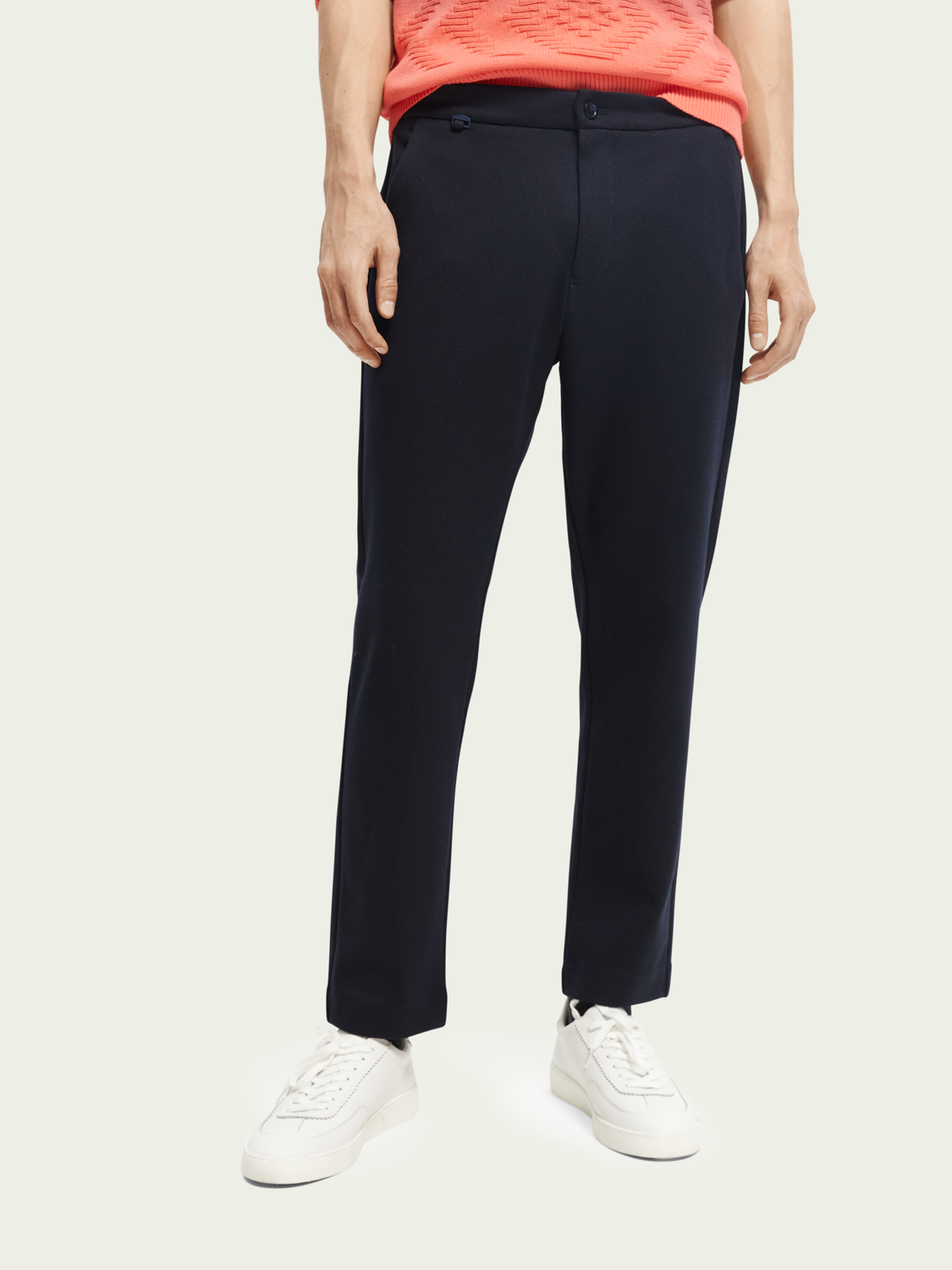 Slim Fit Elasticated Waistband Chino | Scotch And Soda Outlet