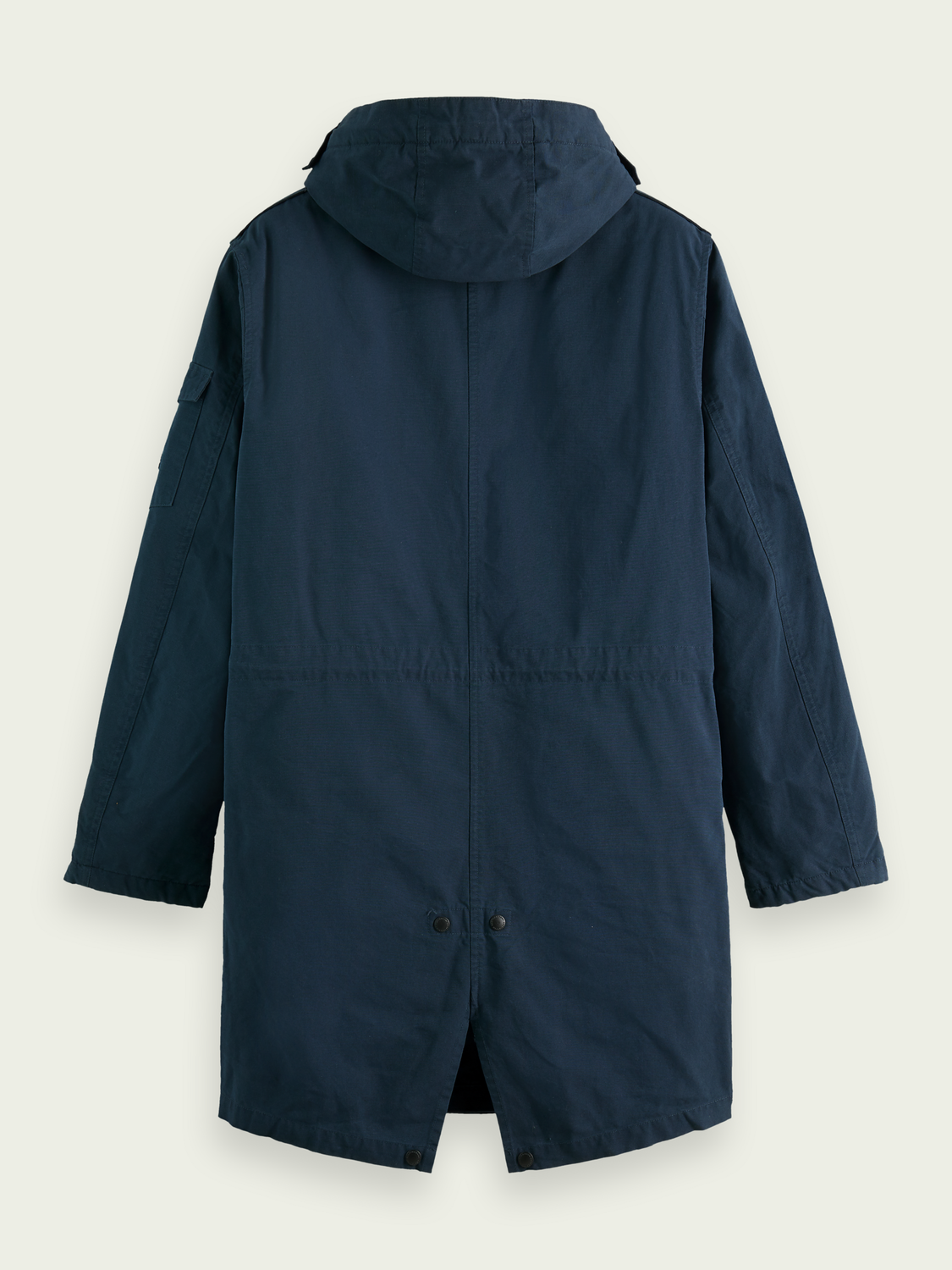 Long Teddy-Lined Parka | Scotch And Soda Outlet