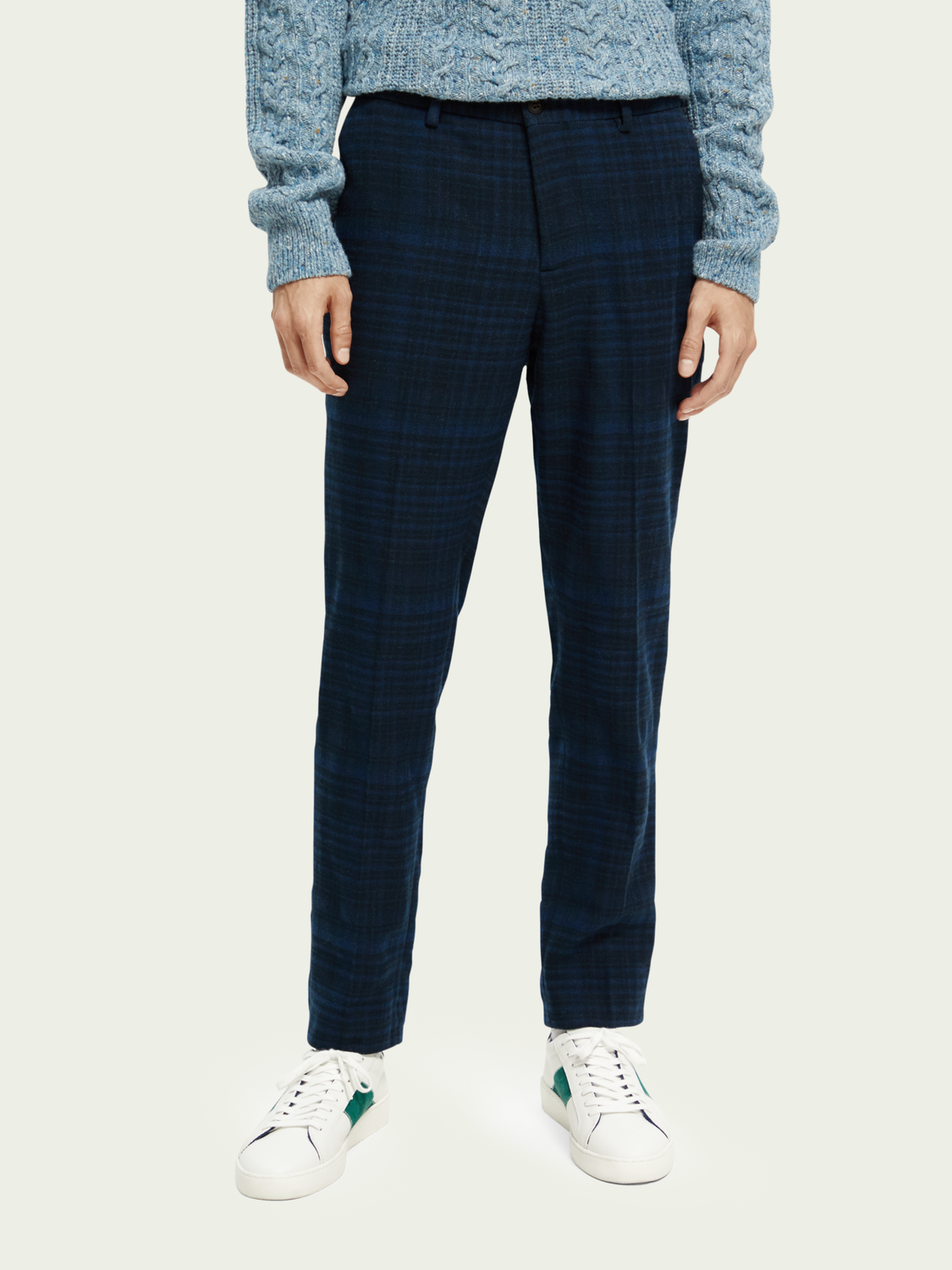 Stuart Slim-Fit Wool-Blend Chino | Scotch And Soda Outlet