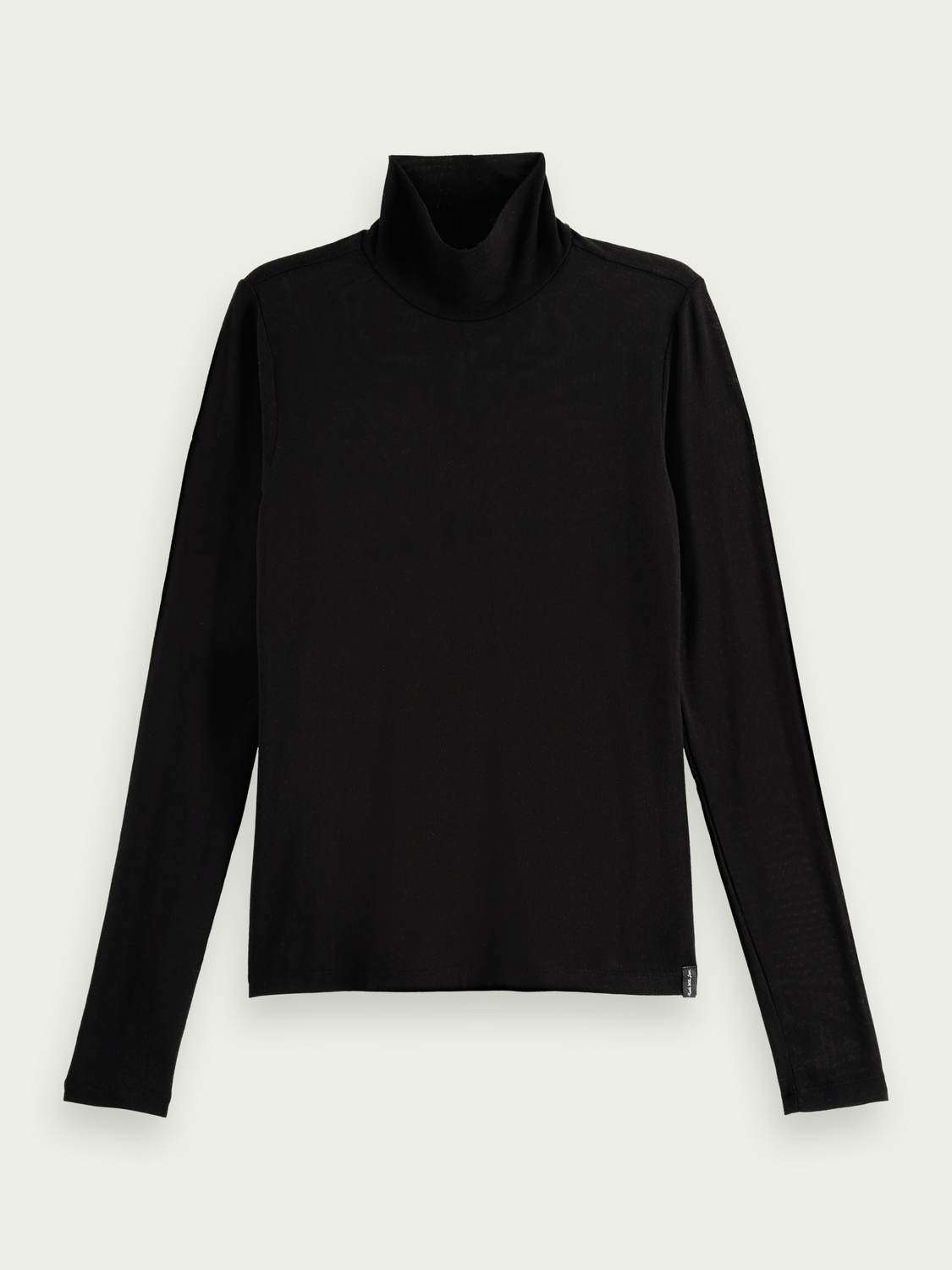Long-Sleeved Turtleneck T-Shirt | scotch & soda outlet
