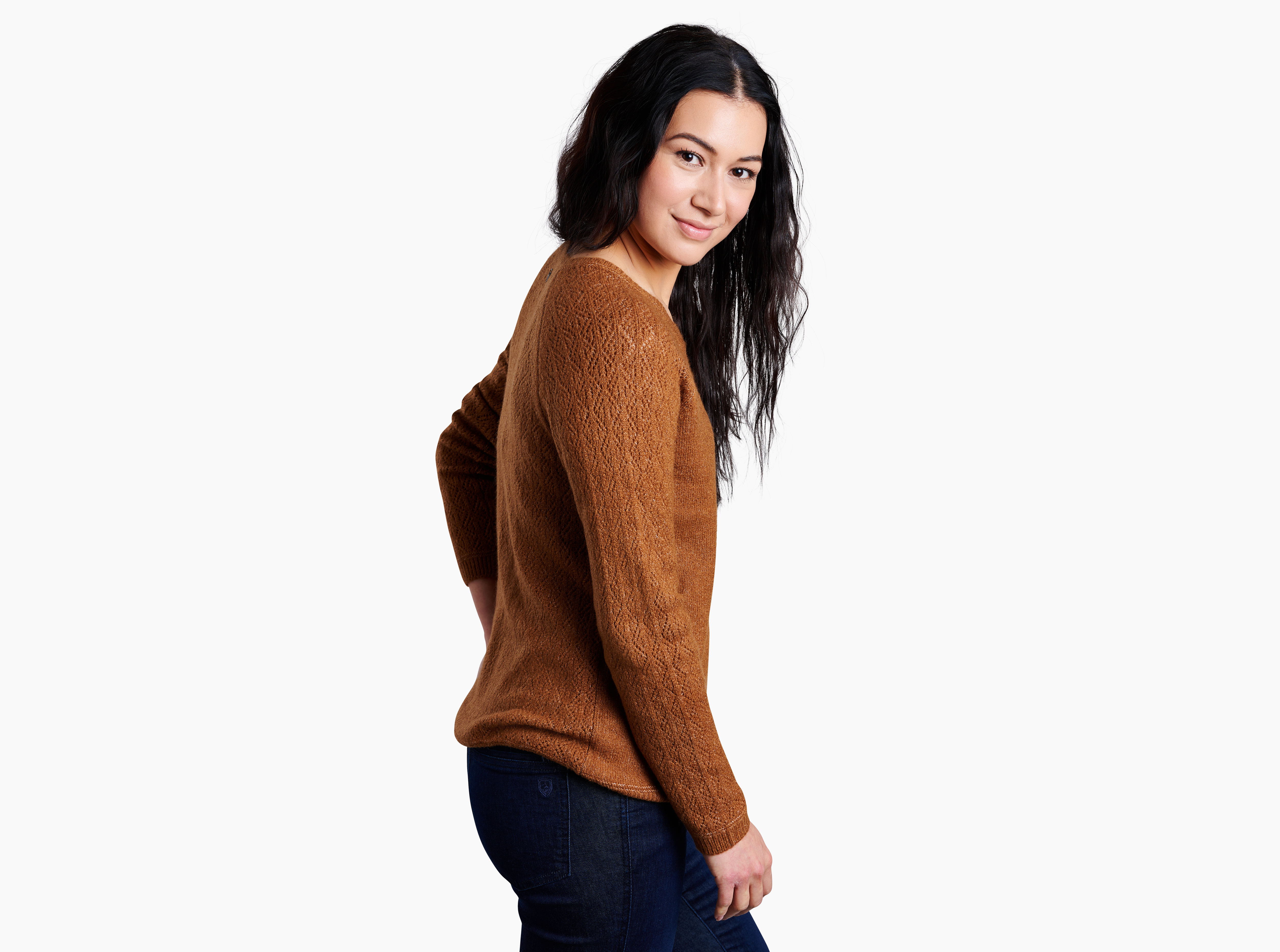 Sonata Pointelle Sweater